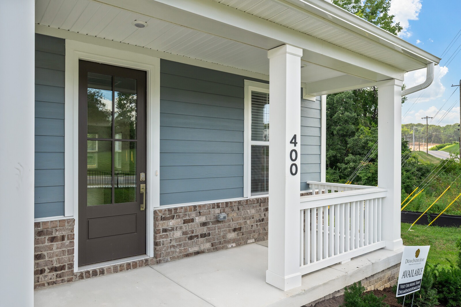 400 Blair Road Smyrna, TN 37086 - Photo 4 of 37 a view of a porch with a door and a large window