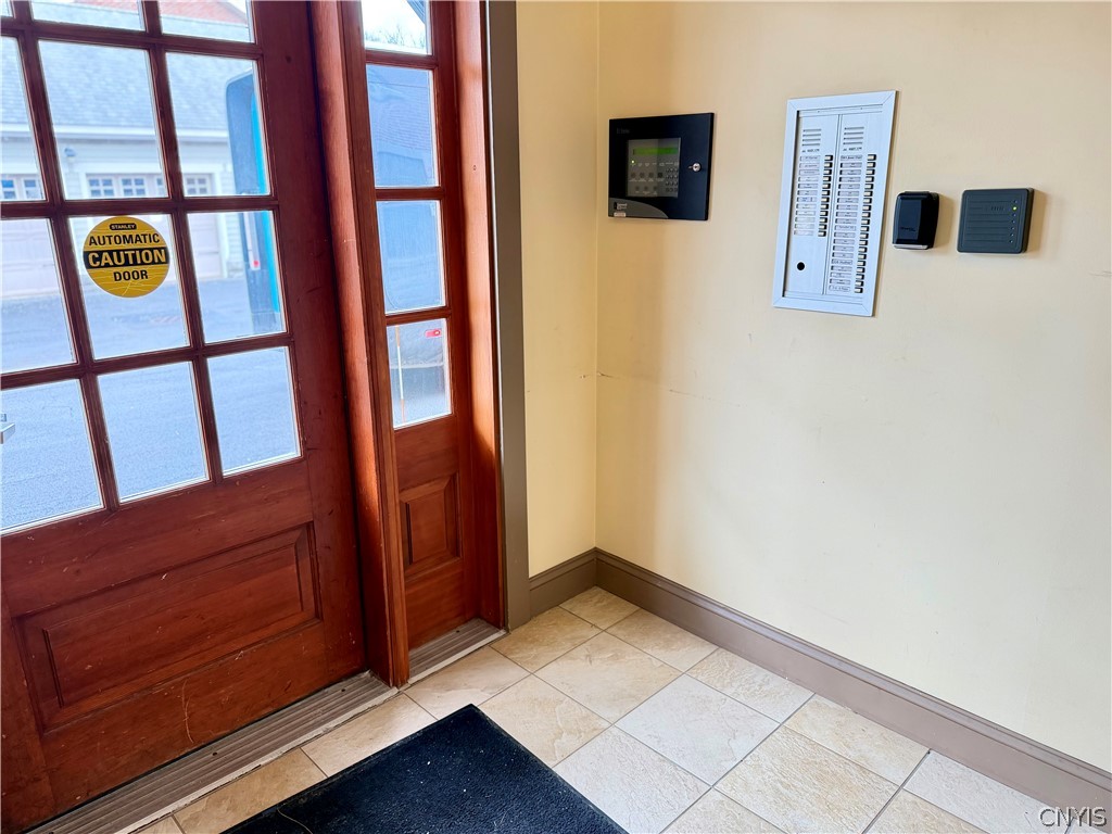 28 Maple Street, Unit 103 Marcellus, NY 13108 - Photo 38 of 41 Entry Vestibule where lockbox is located.