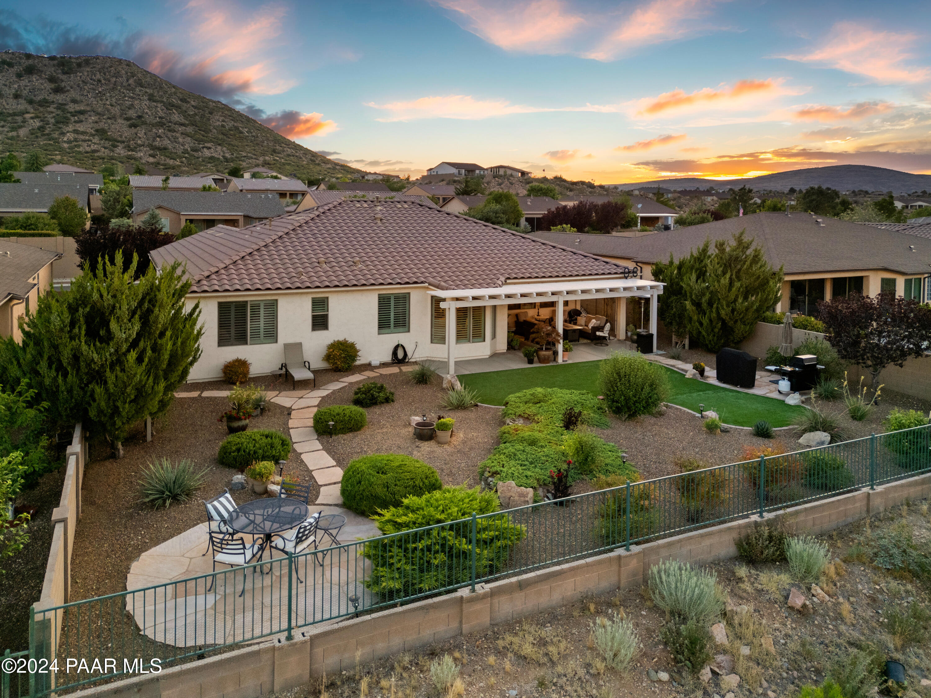 1219 Stack Rock Road Prescott Valley, AZ 86314 - Photo 37 of 41 an aerial view of a house