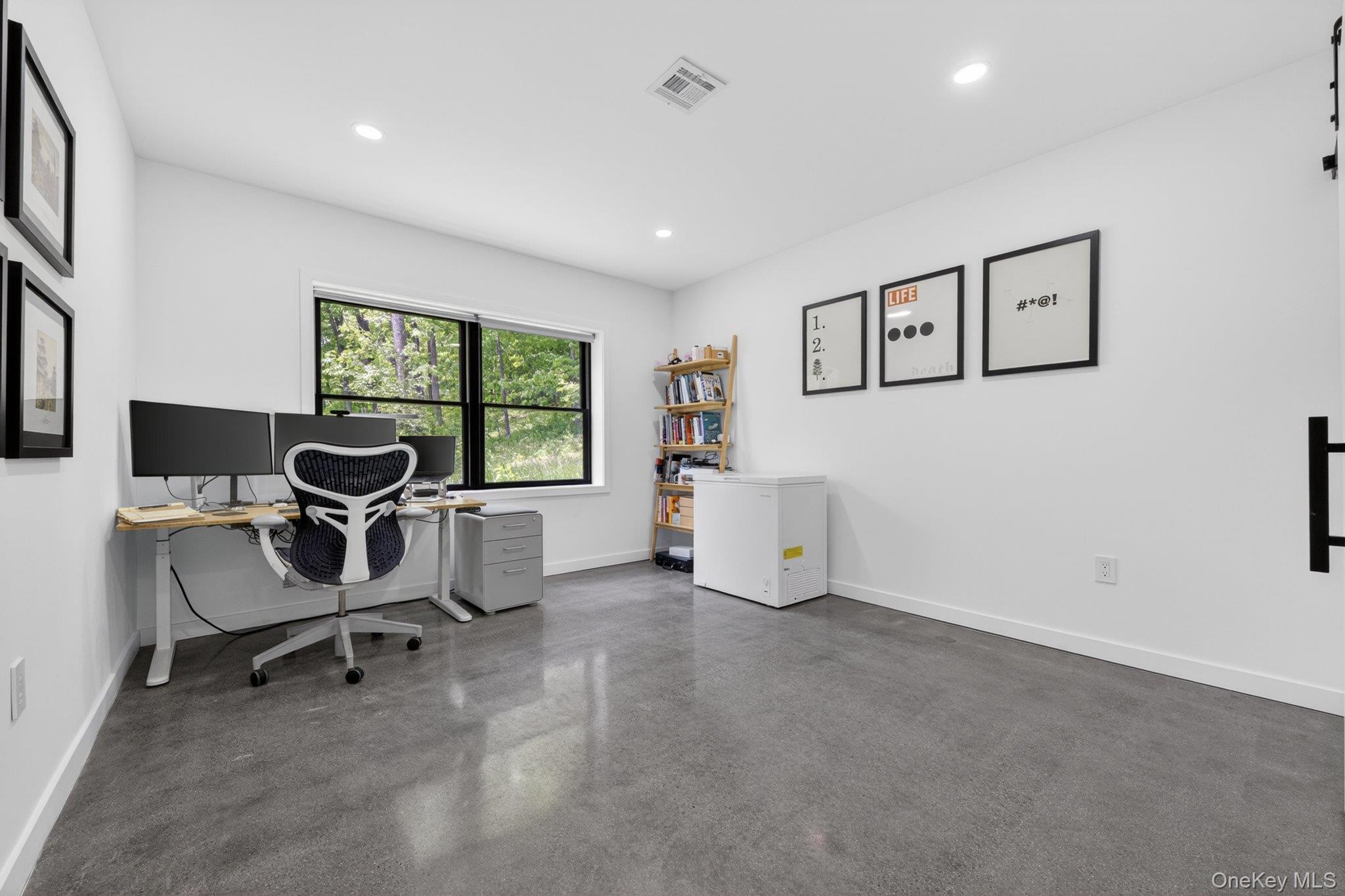 739 Old Post Road New Paltz, NY 12561 - Photo 6 of 47 Spacious office featuring polished concrete flooring