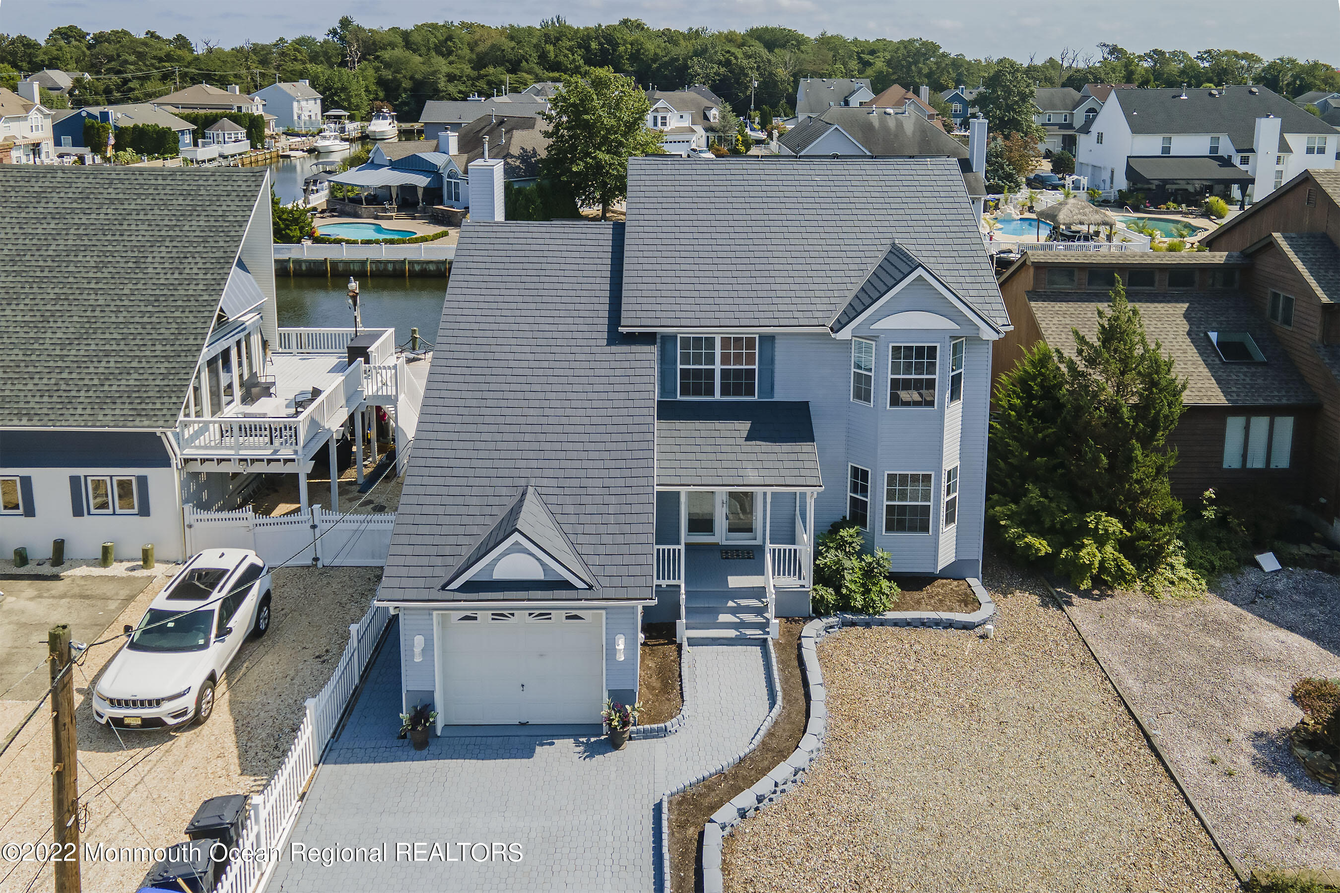 Aerial View of Front of Home