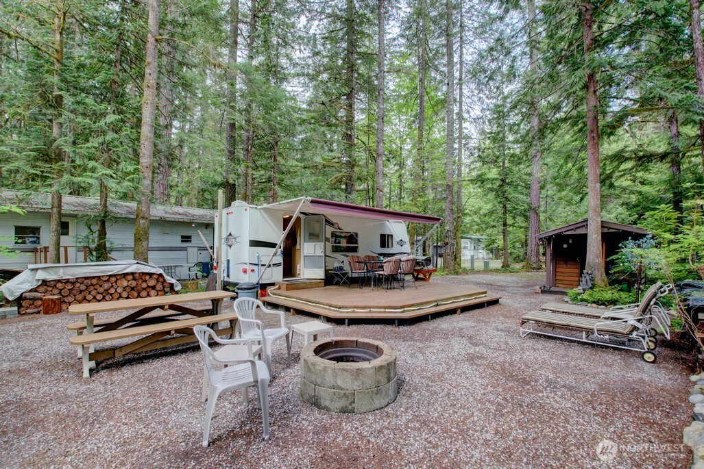 71 Wilderness Way Deming, WA 98244 - Photo 7 of 30 a view of a patio in backyard