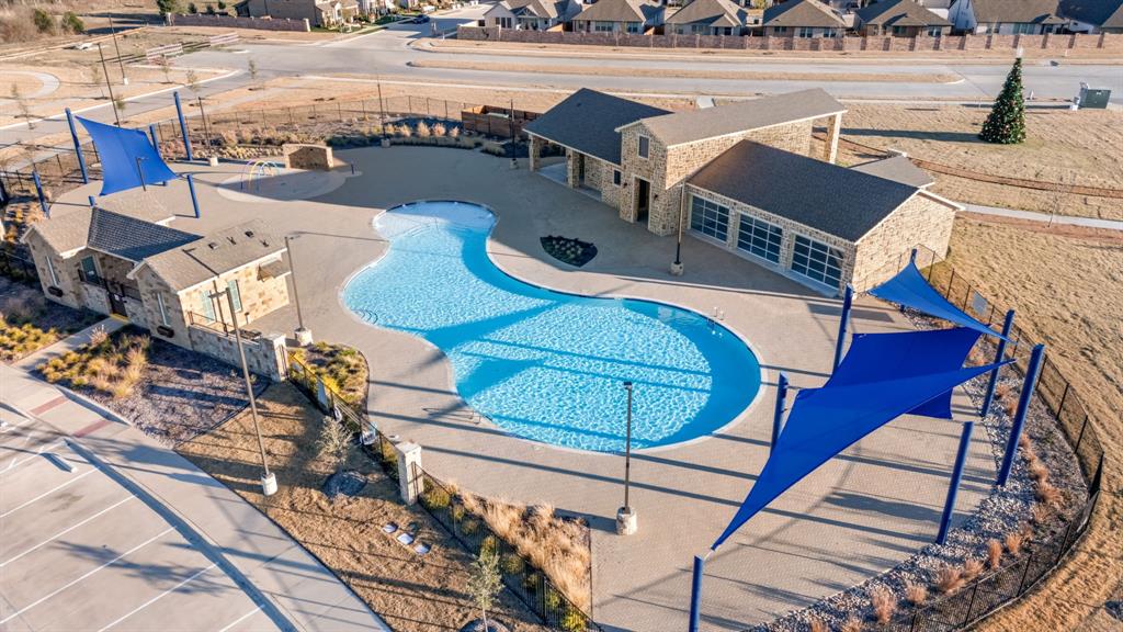 800 Gull Road Princeton, TX 75407 - Photo 39 of 40 Community Pool Aerial Photo