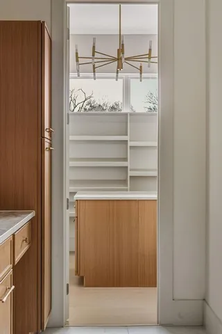 a view of a closet