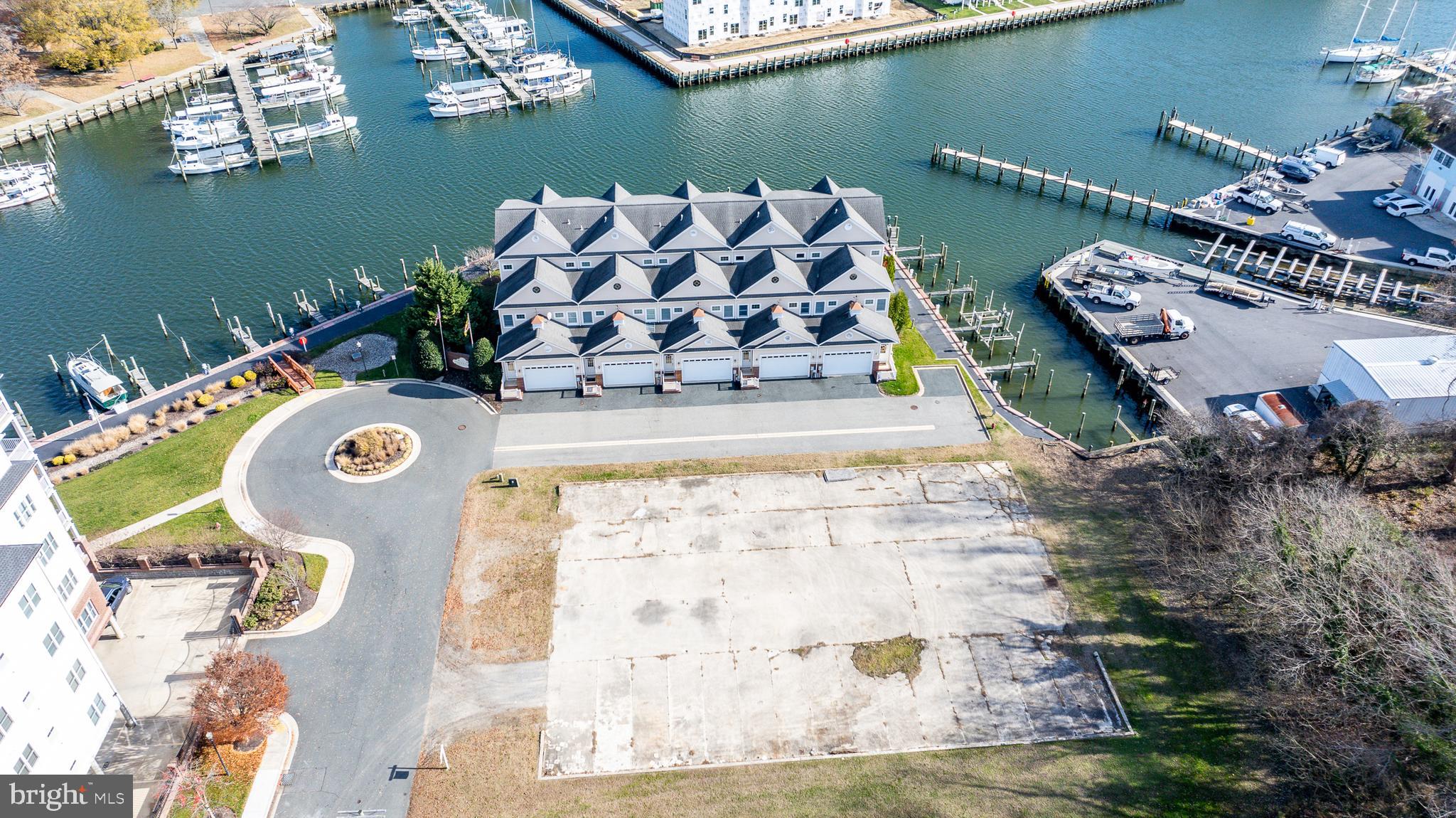 with aerial view of a house with a garden and plants