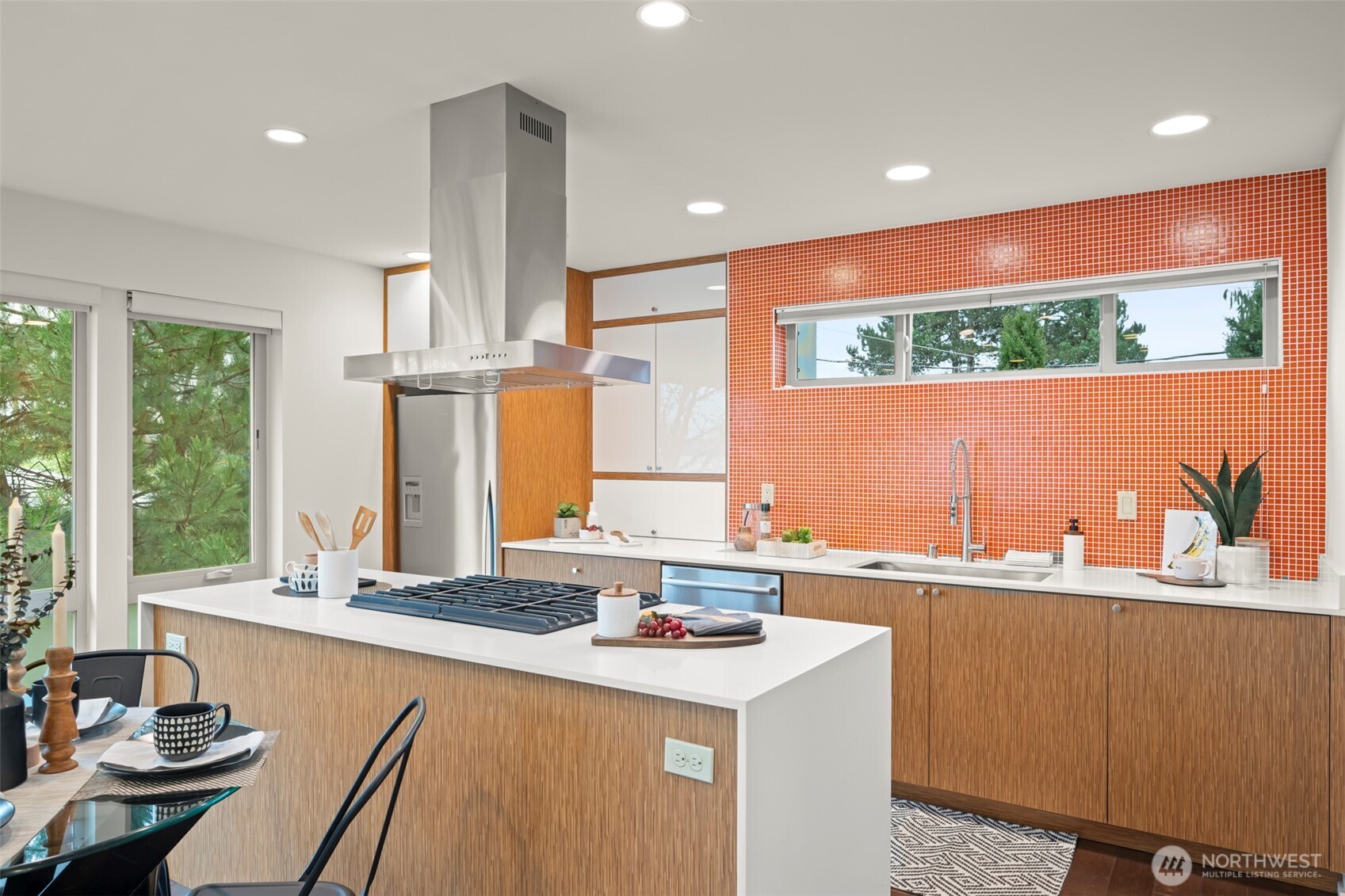 1810 23rd Avenue, Unit A Seattle, WA 98122 - Photo 12 of 26 a kitchen with a sink and a large window