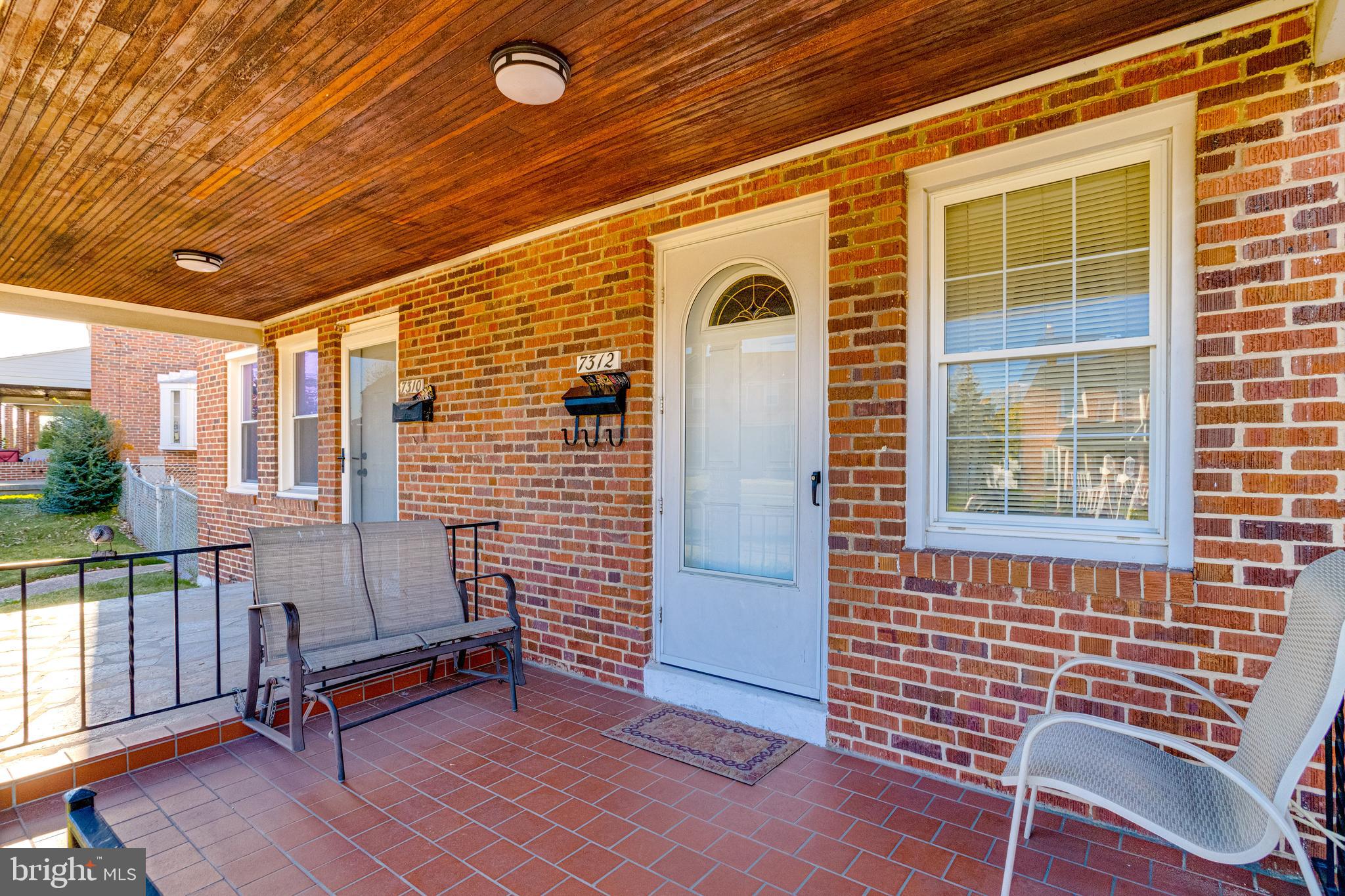 7312 Stratton Way Baltimore, MD 21224 - Photo 3 of 56 Covered Front Porch