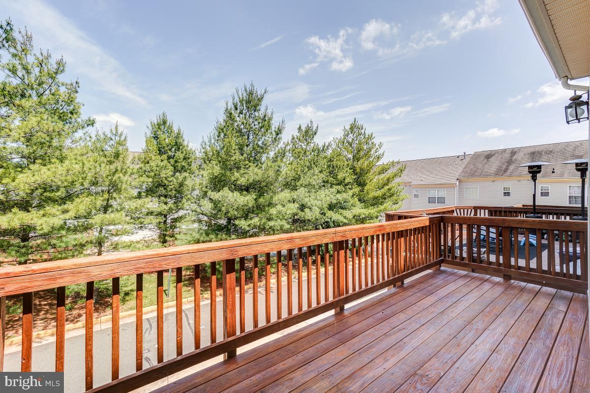 44196 Suscon Square Ashburn, VA 20147 - Photo 43 of 45 Deck Backing to Trees