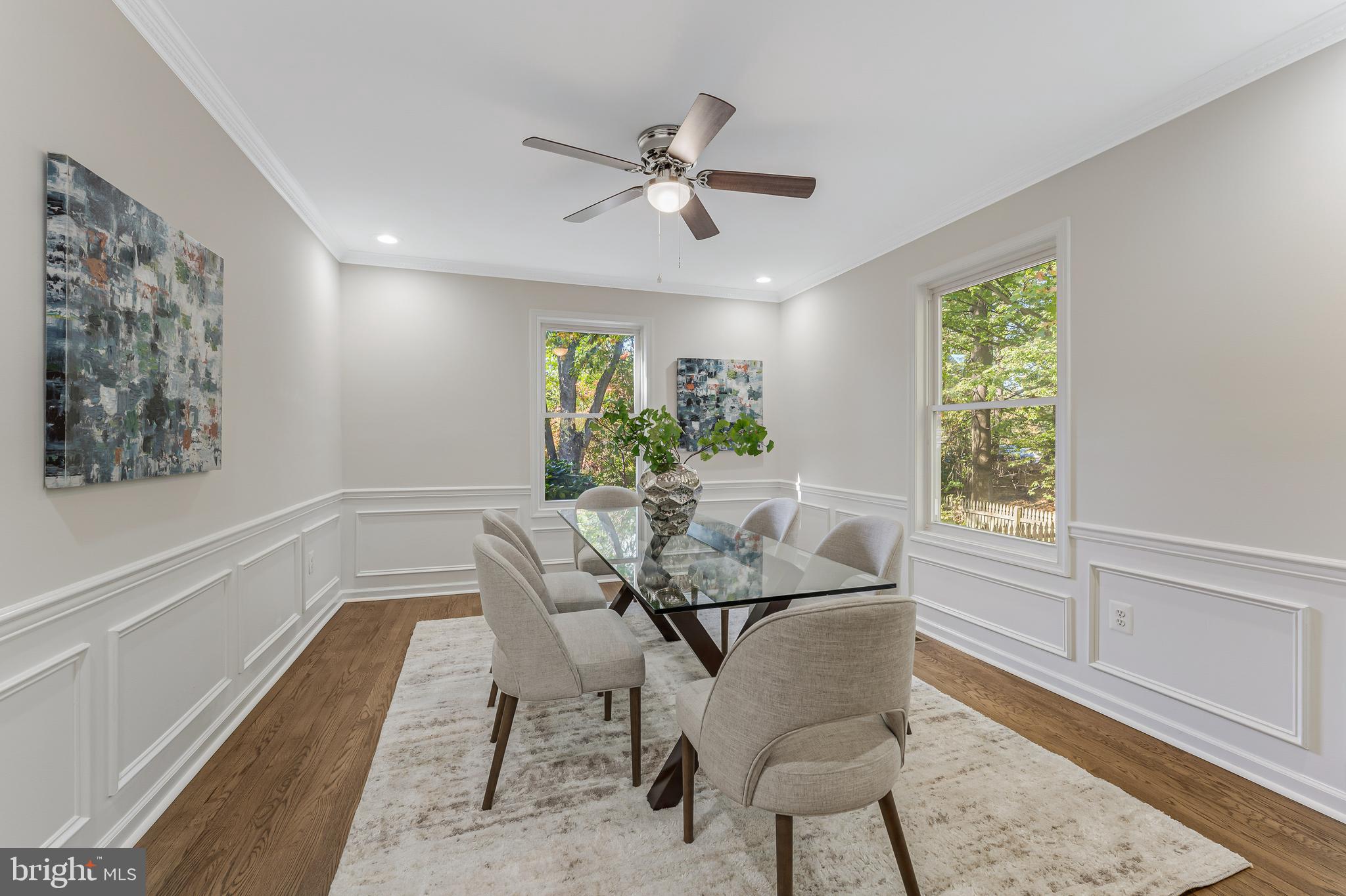 13430 Hidden Meadow Court Herndon, VA 20171 - Photo 24 of 54 a dining room with furniture and window