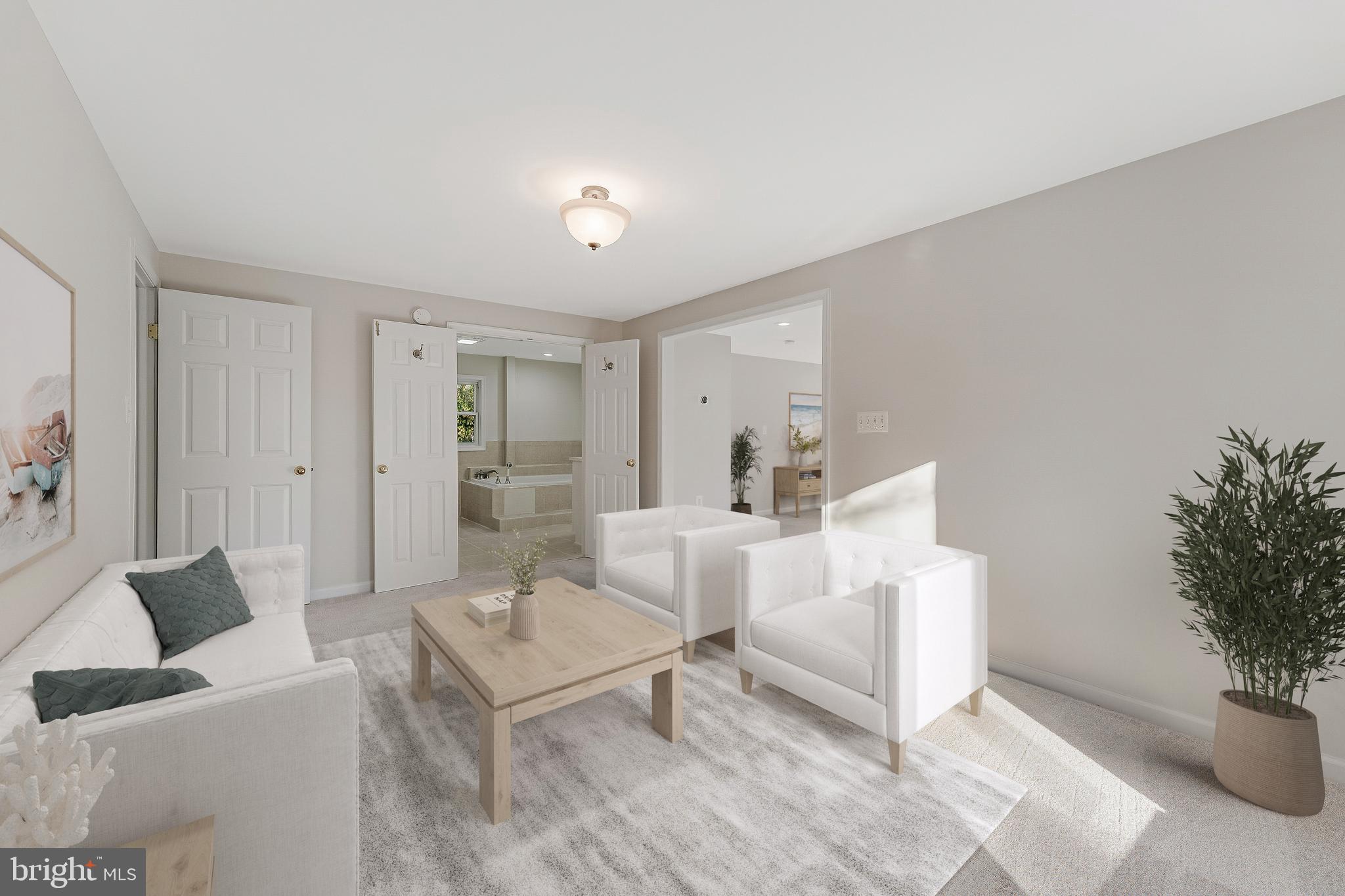 13430 Hidden Meadow Court Herndon, VA 20171 - Photo 28 of 54 a living room with furniture and flowers