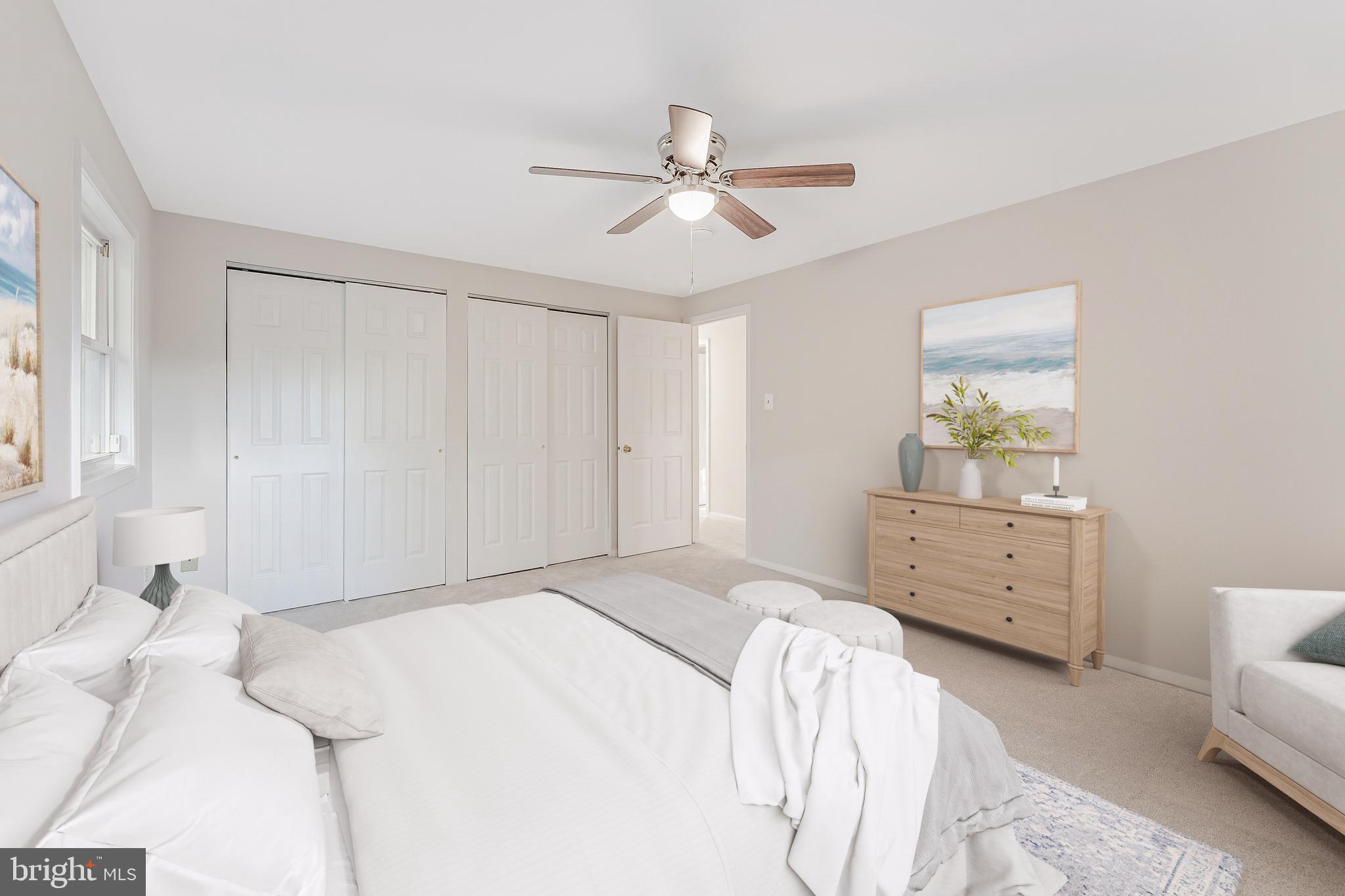 13430 Hidden Meadow Court Herndon, VA 20171 - Photo 39 of 54 a bedroom with a bed and a window