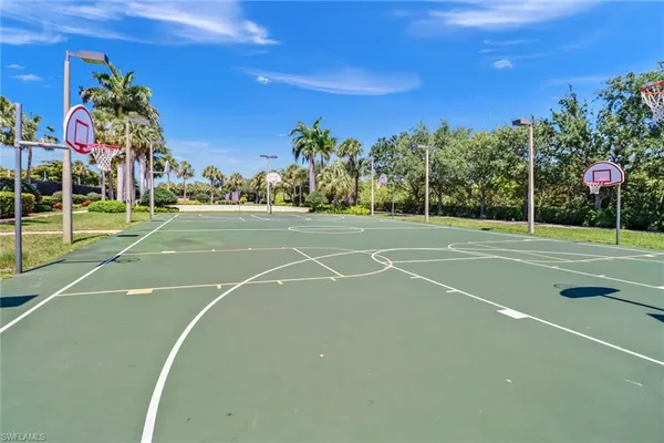 a view of a tennis court