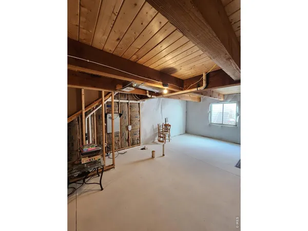 a view of storage and utility room