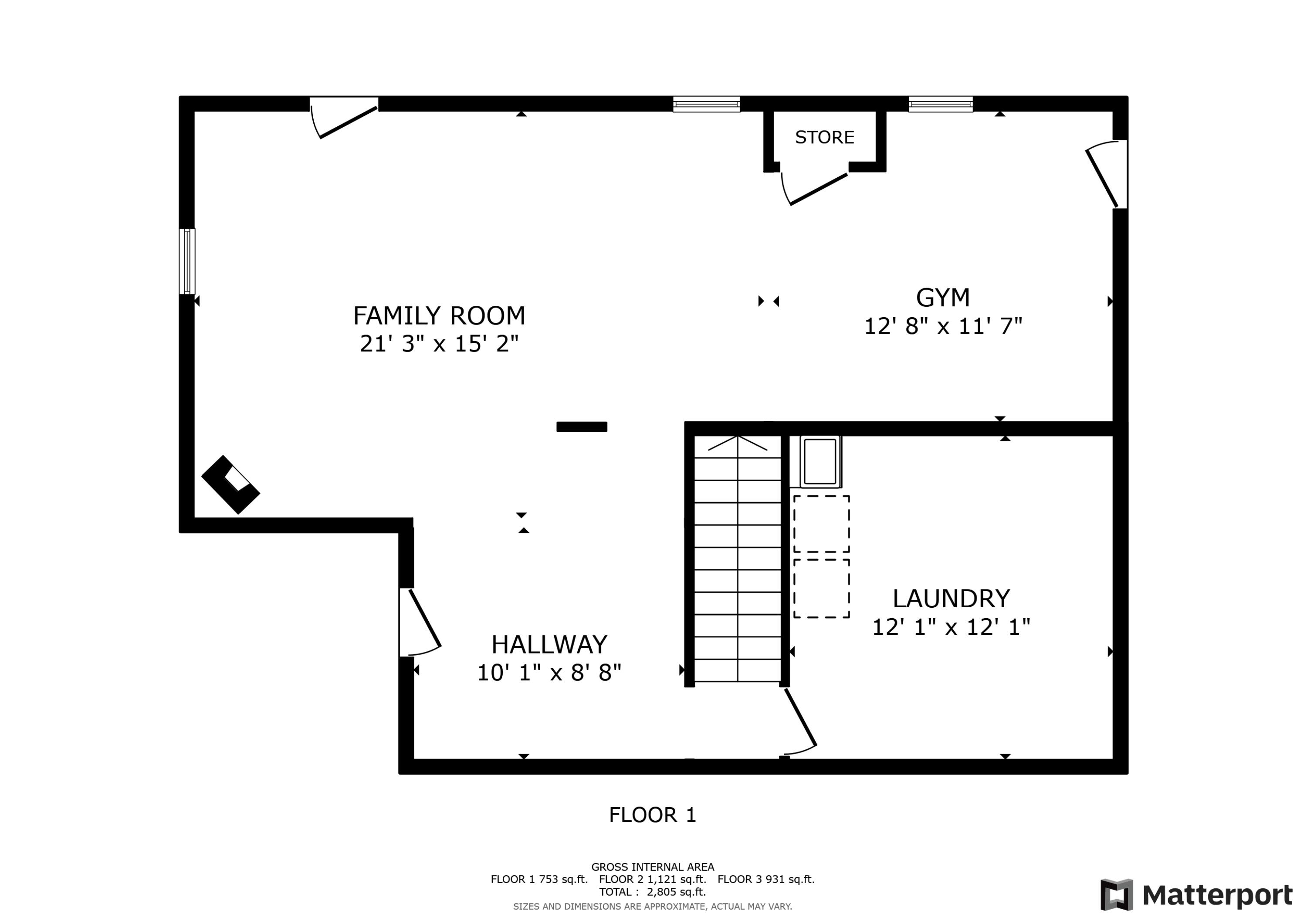 32 Park Road Windham, ME 04062 - Photo 64 of 64 Floor Plan- 1st floor