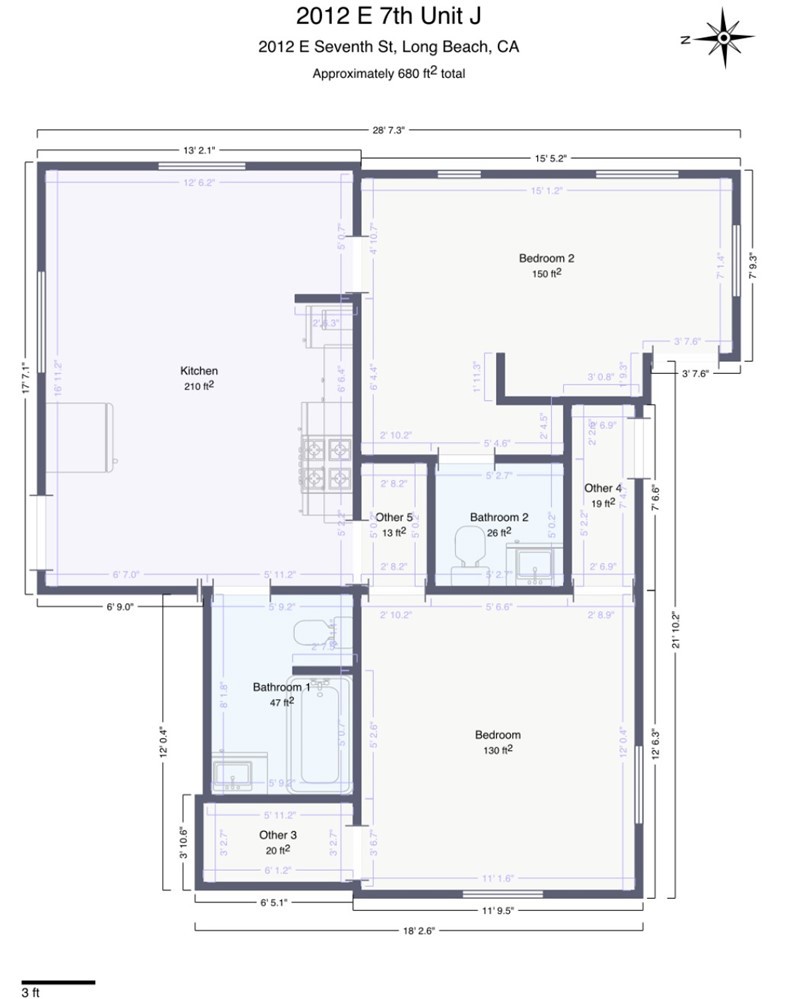 2012 East 7th Street, Unit J Long Beach, CA 90804 - Photo 2 of 14