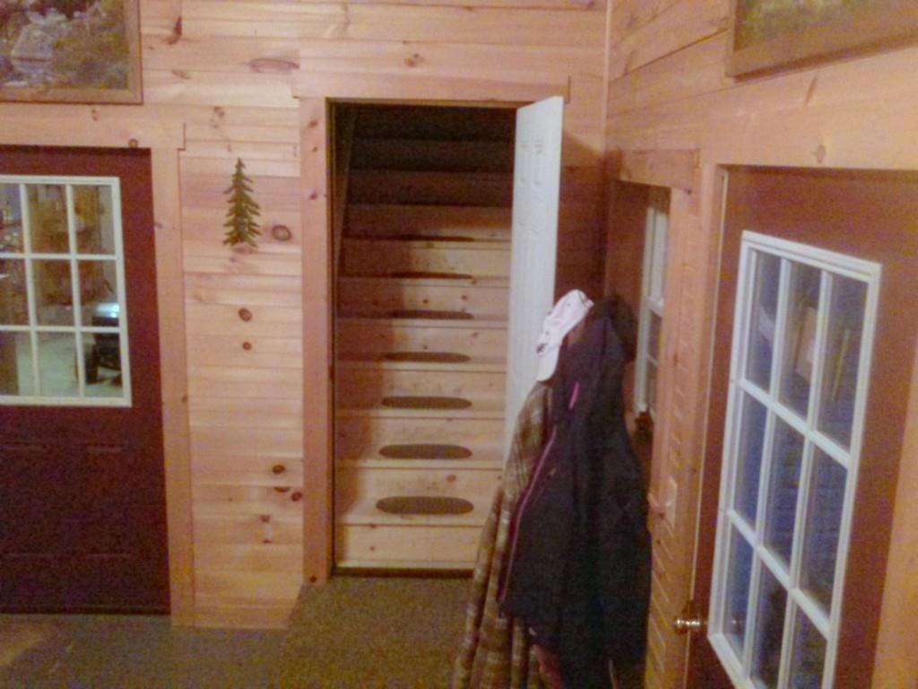 400 South Solon Road Solon, ME 04979 - Photo 17 of 32 Stairs from the entry/laundry room...