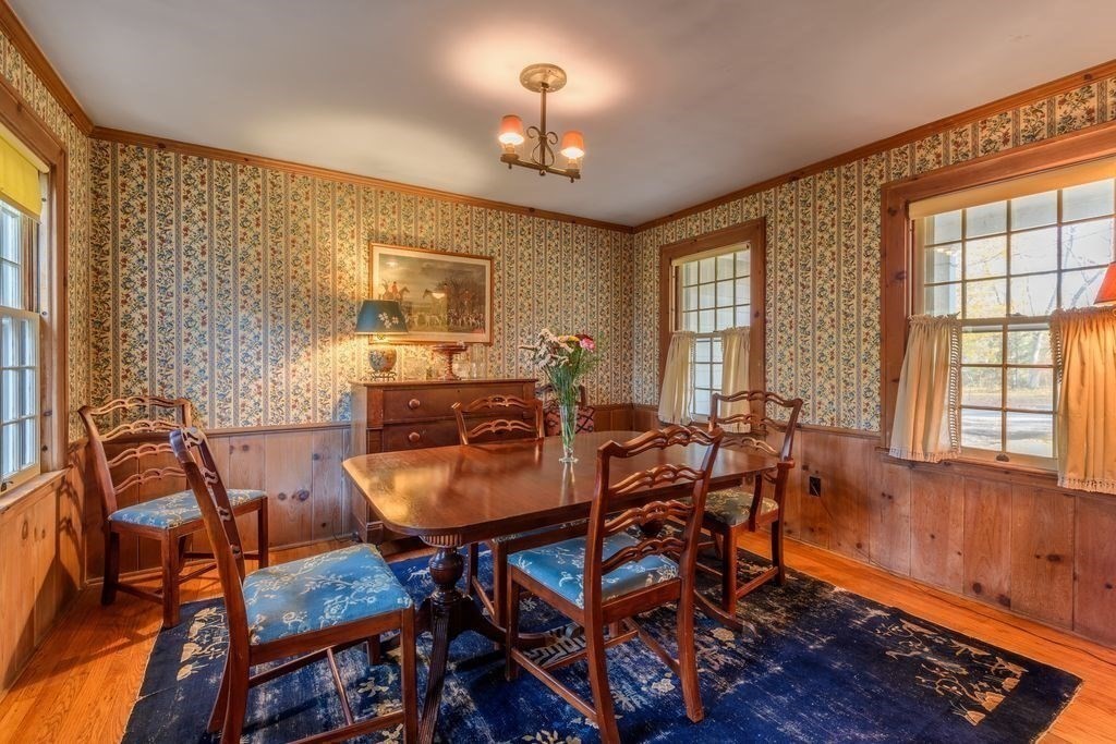 88 Farview Way Amherst, MA 01002 - Photo 8 of 25 a view of a dining room with furniture window and outside view