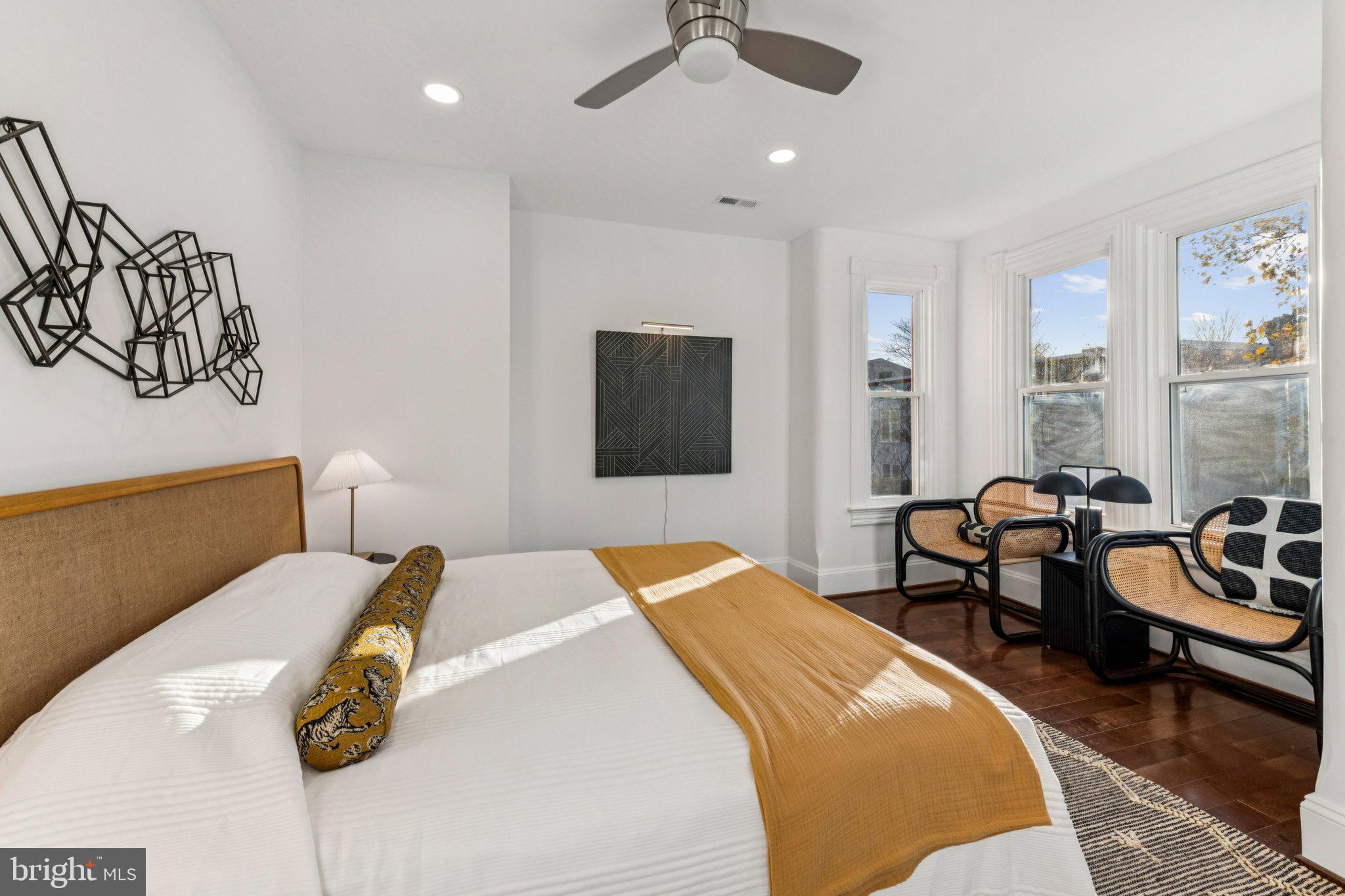 627 Elliott Street Northeast Washington, DC 20002 - Photo 21 of 43 Primary Bedroom - West Facing