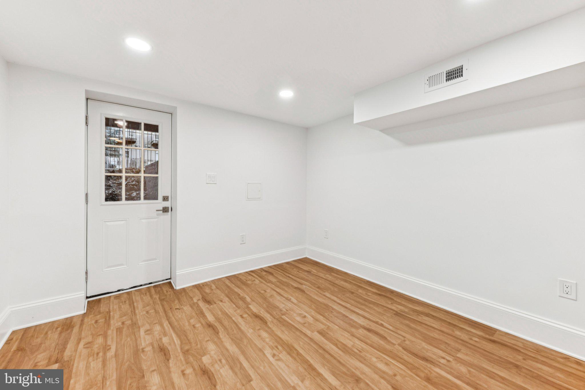 627 Elliott Street Northeast Washington, DC 20002 - Photo 36 of 43 Lower Level Bedroom