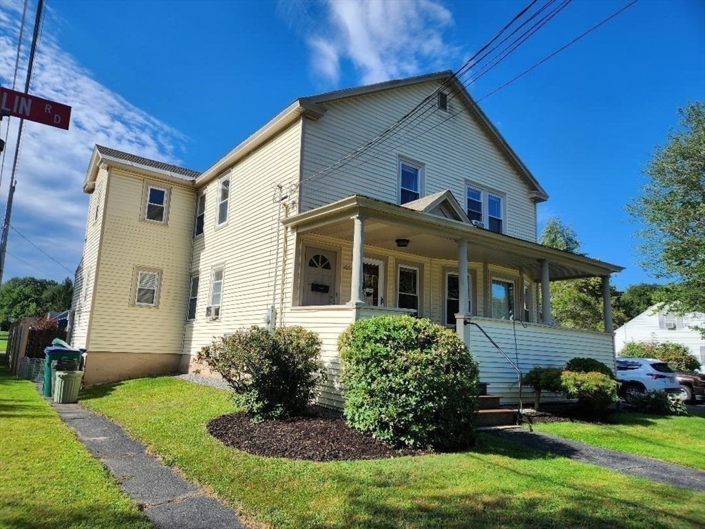 306 Franklin Road Fitchburg, MA 01420 - Photo 31 of 32 a front view of a house with a yard