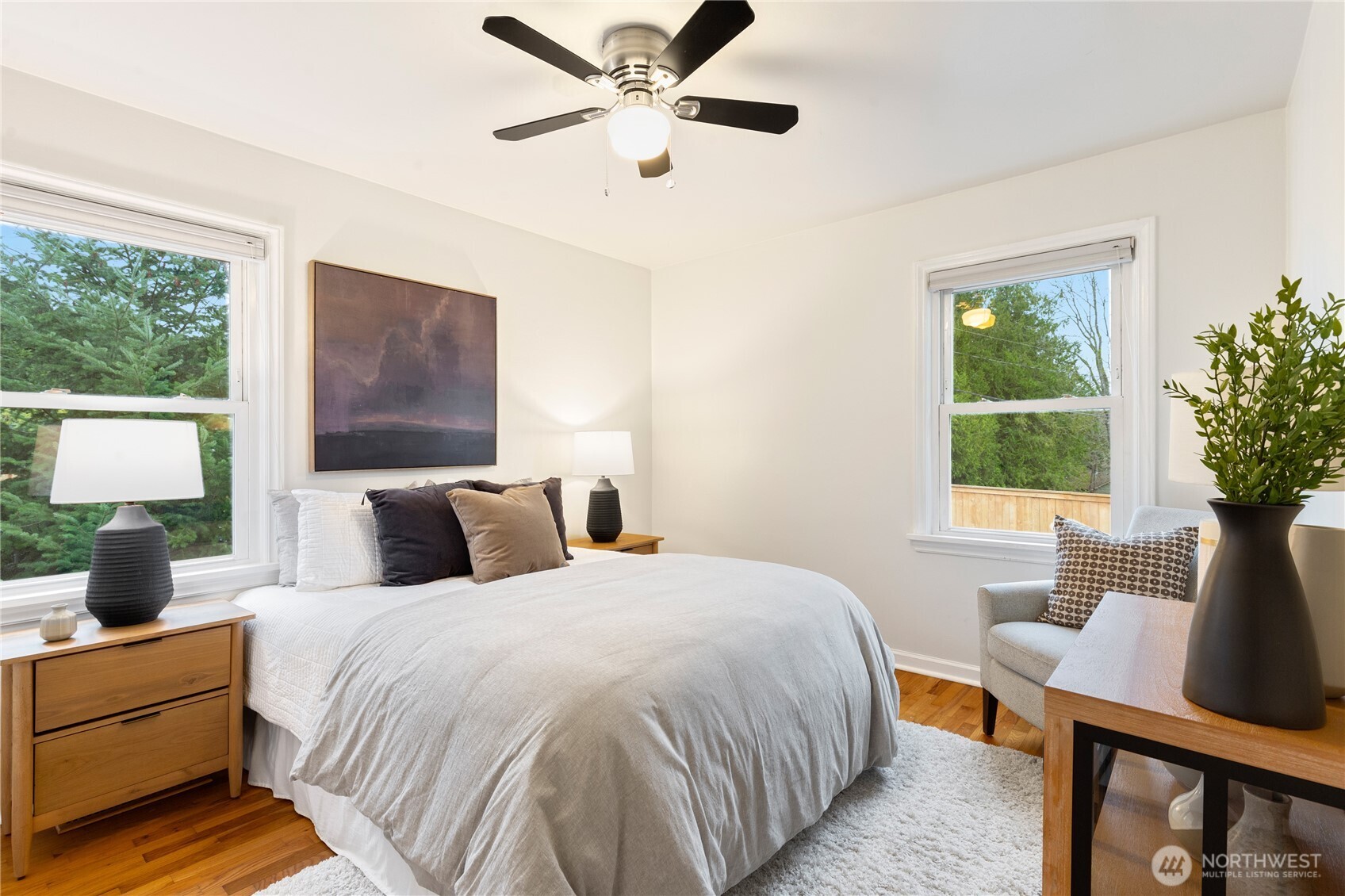 16406 Sylvester Road Southwest Burien, WA 98166 - Photo 10 of 28 a bedroom with a bed and a window