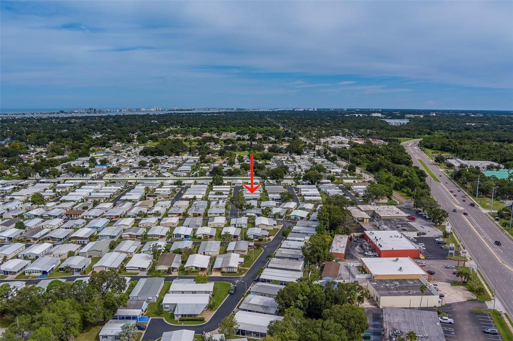 12501 Ulmerton Road, Unit 77 Largo, FL 33774 - Photo 63 of 73 an aerial view of a city with lots of residential buildings