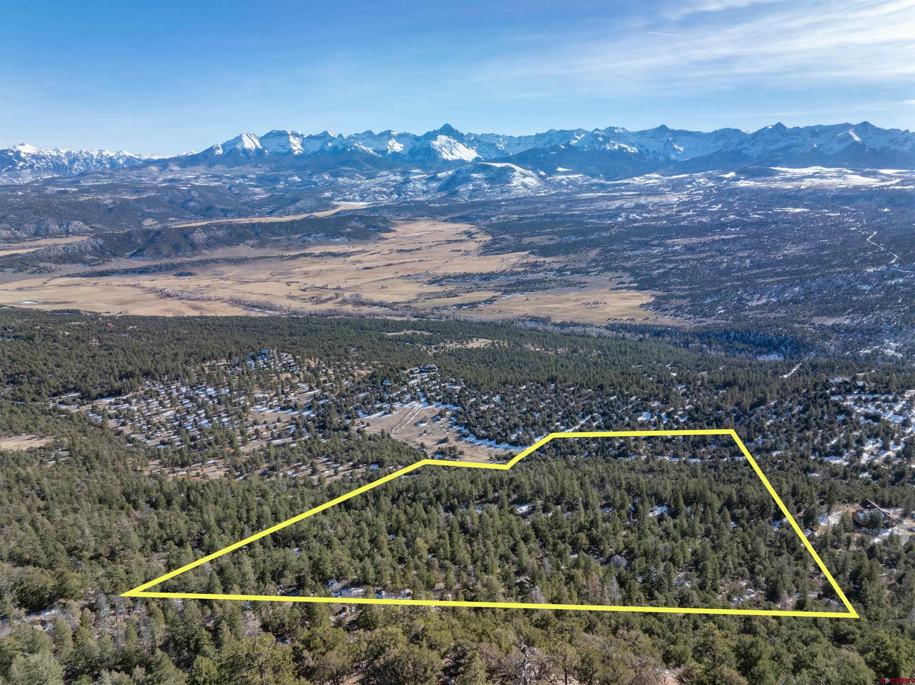 7 Old Relay Road Ridgway, CO 81432 - Photo 12 of 23 a view of a city from a balcony