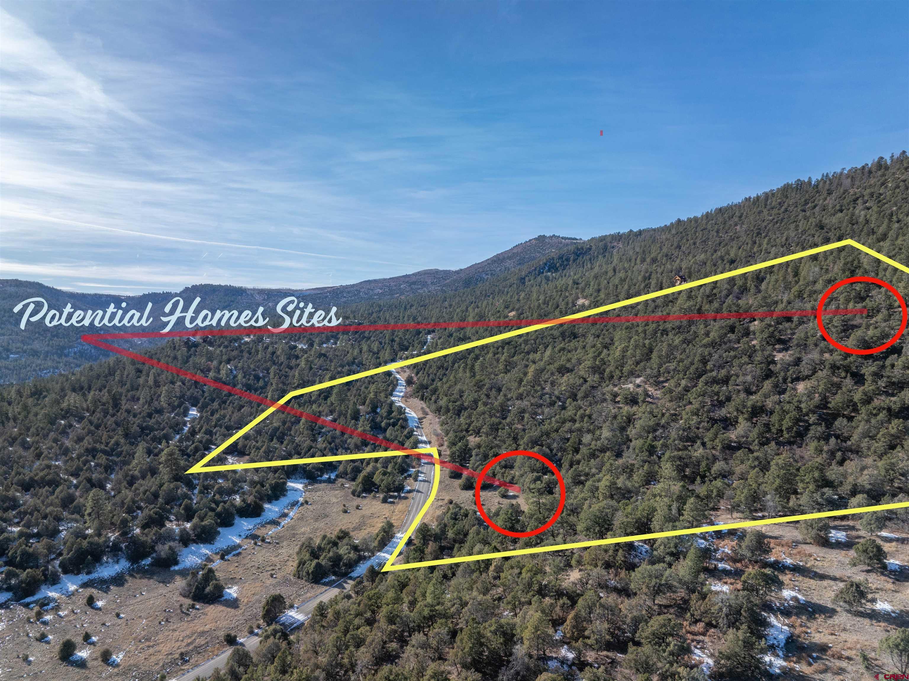 7 Old Relay Road Ridgway, CO 81432 - Photo 15 of 23 a view of a street with a pole