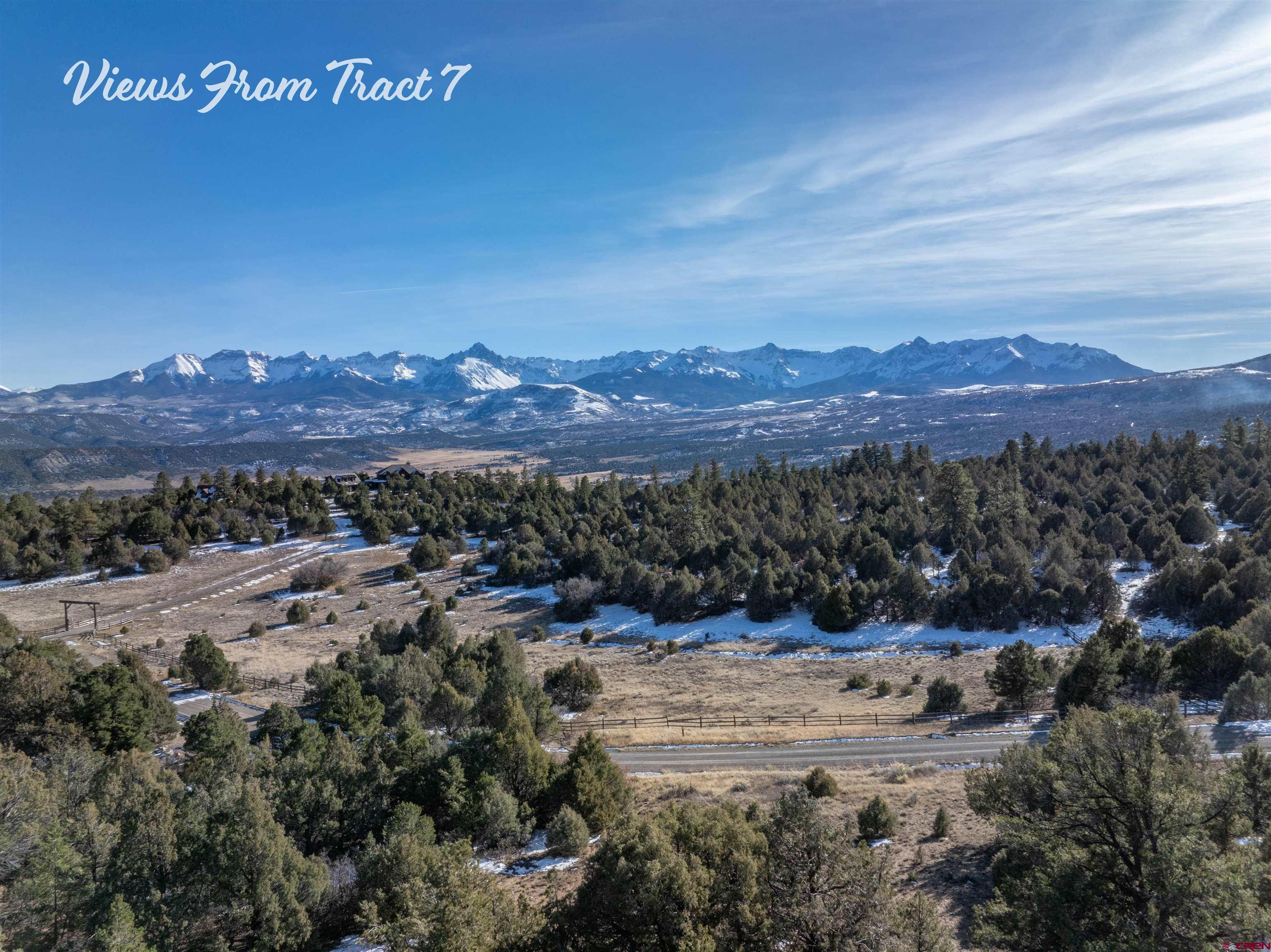 7 Old Relay Road Ridgway, CO 81432 - Photo 17 of 23 a view of a town with mountains in the background
