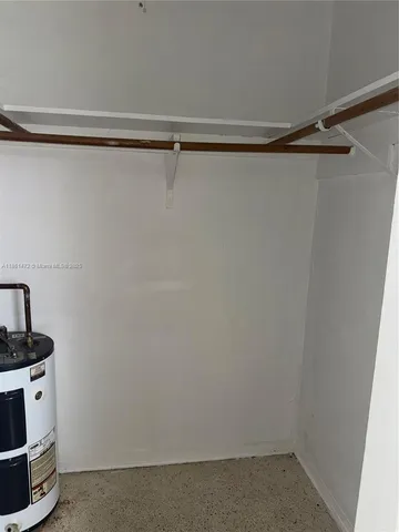 a close up view of racks on the wall