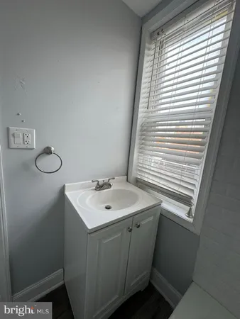 a bathroom with a sink and a toilet