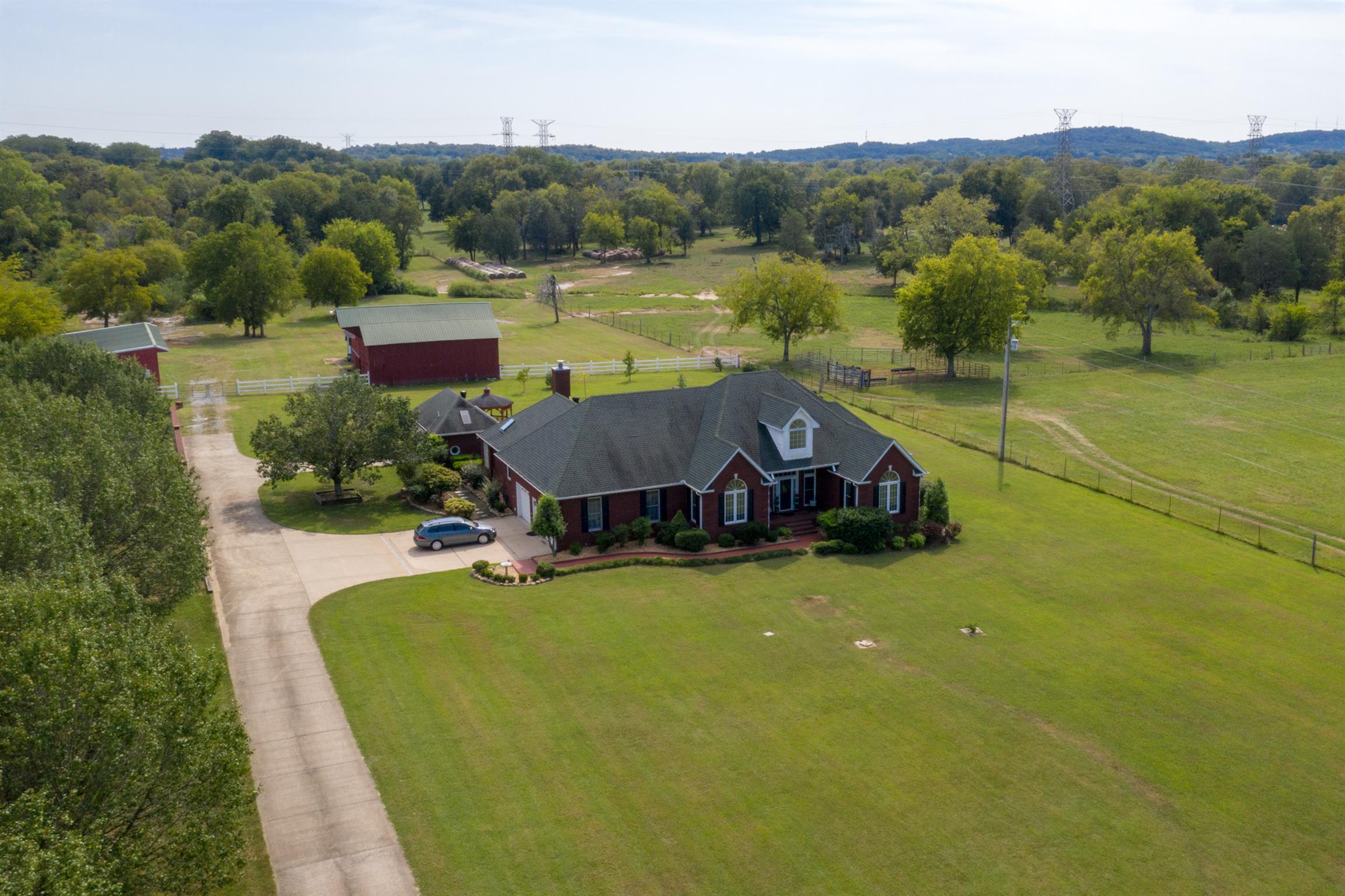 2401 Franklin Road Lebanon, TN 37090 - Photo 3 of 29 an aerial view of a house with pool