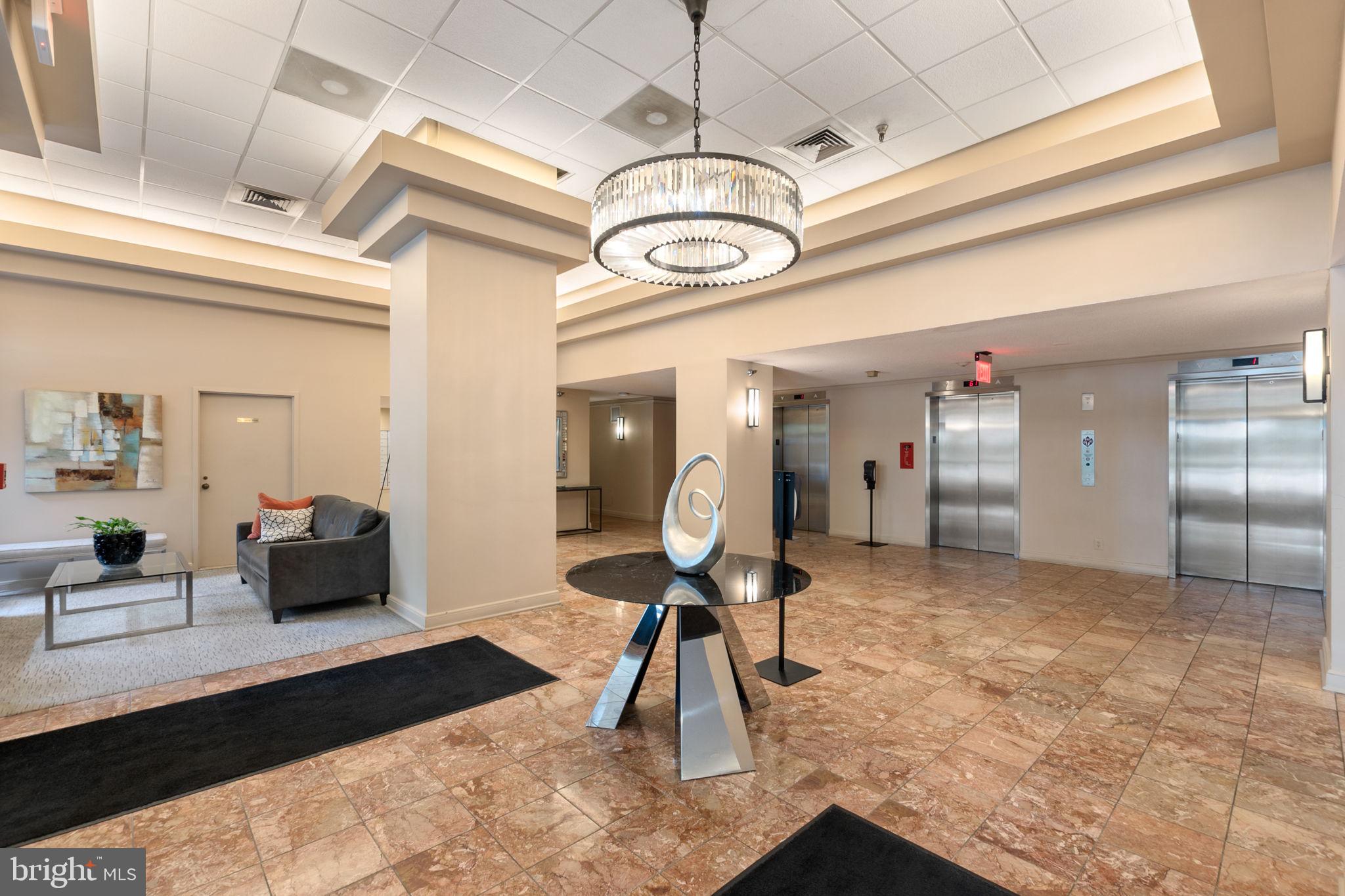1808 Old Meadow Road, Unit 717 McLean, VA 22102 - Photo 33 of 48 Building lobby