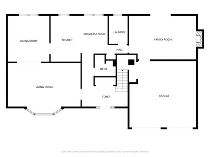 a picture of floor plan