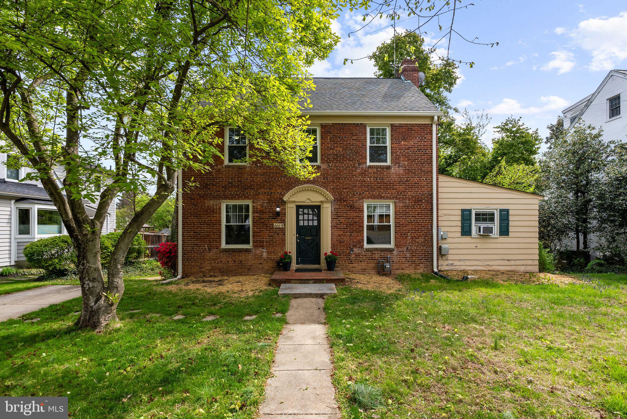 Classic Colonial Blocks from Downtown Bethesda