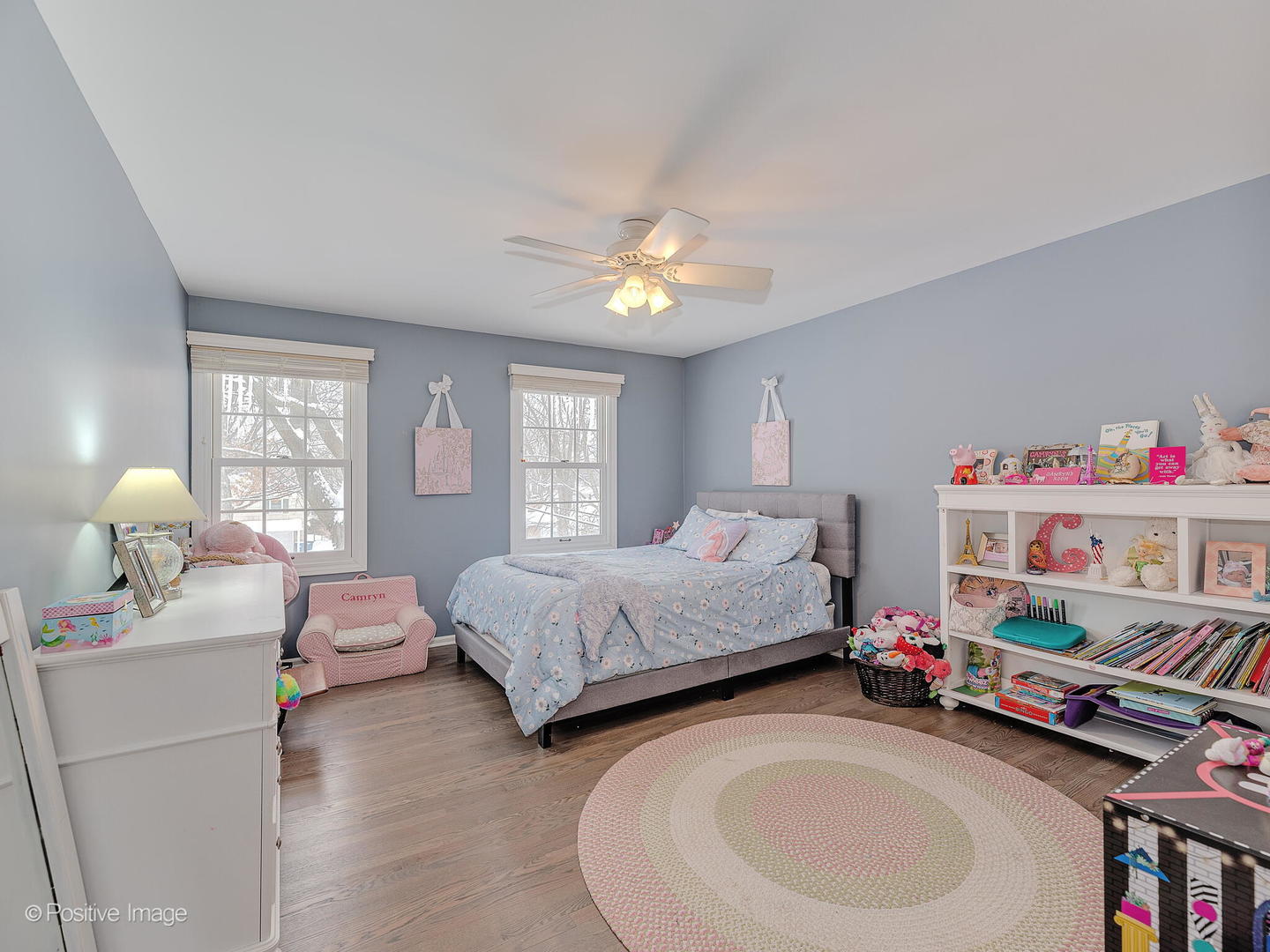 520 County Line Court Hinsdale, IL 60521 - Photo 24 of 33 a bedroom with bed and a bookshelf