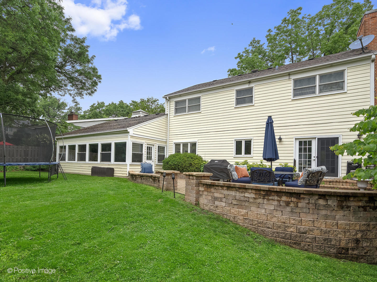 520 County Line Court Hinsdale, IL 60521 - Photo 29 of 33 a front view of house with yard and seating area