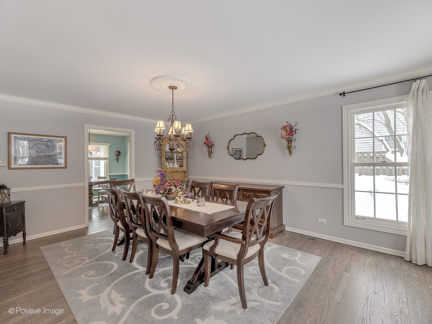 520 County Line Court Hinsdale, IL 60521 - Photo 5 of 33 a view of a dining room with furniture and window