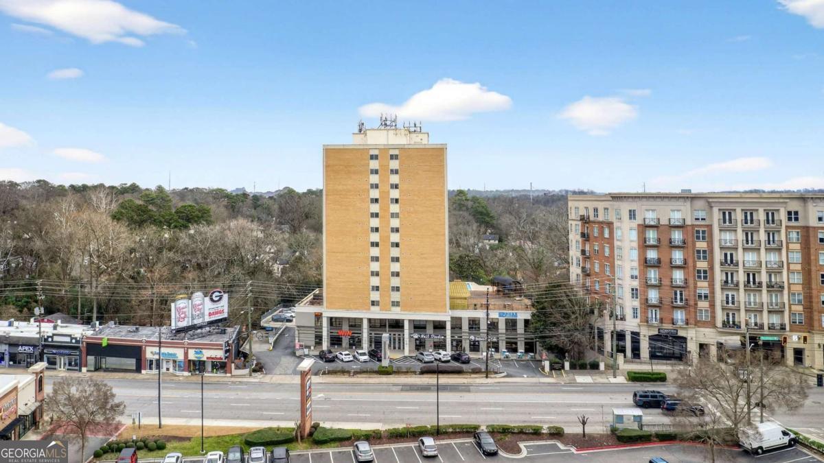 2285 Peachtree Road, Unit 1106 Atlanta, GA 30309 - Photo 24 of 27 a front view of a building with street view