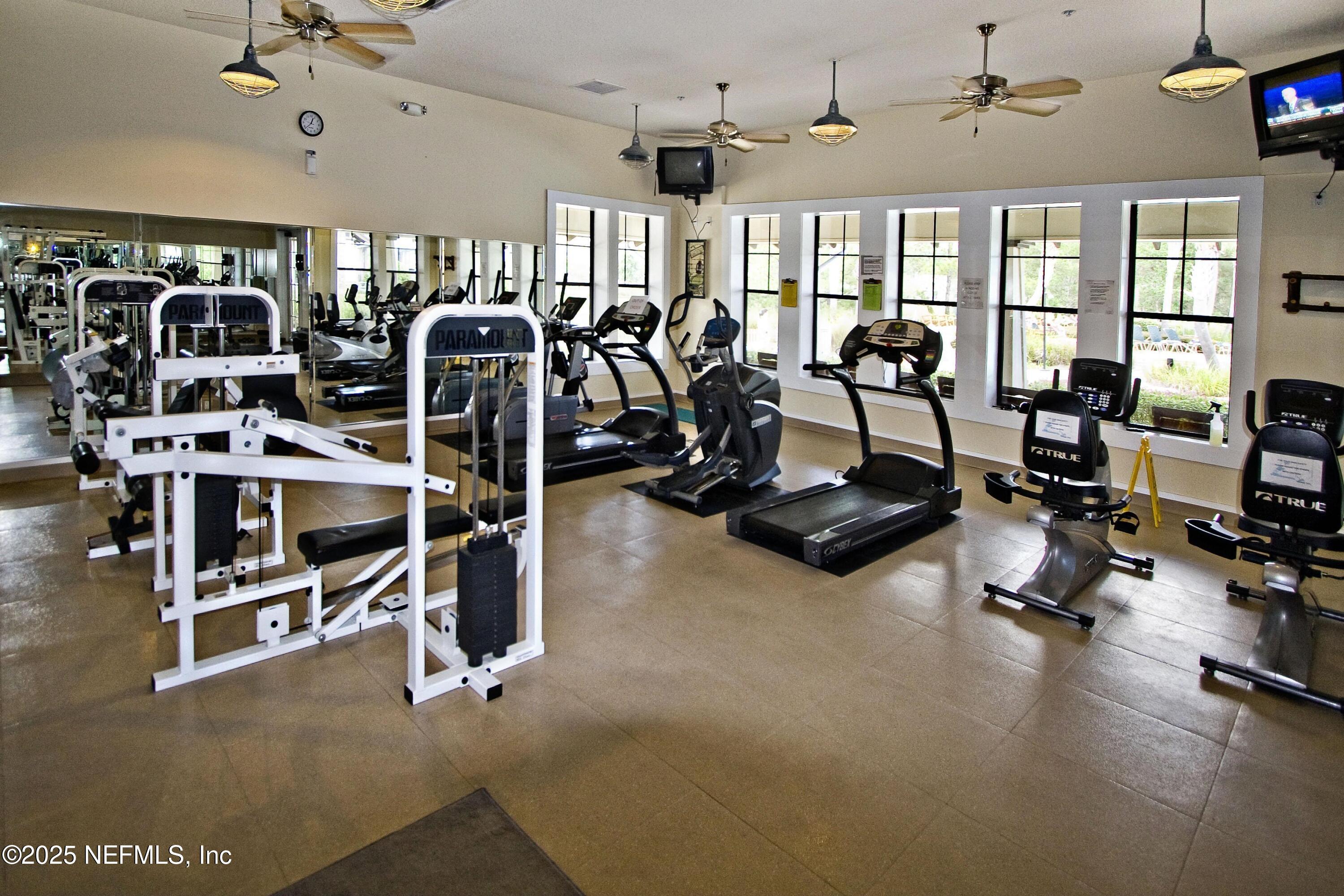 800 Marjories Way St. Augustine, FL 32092 - Photo 36 of 38 a view of a room with gym equipment