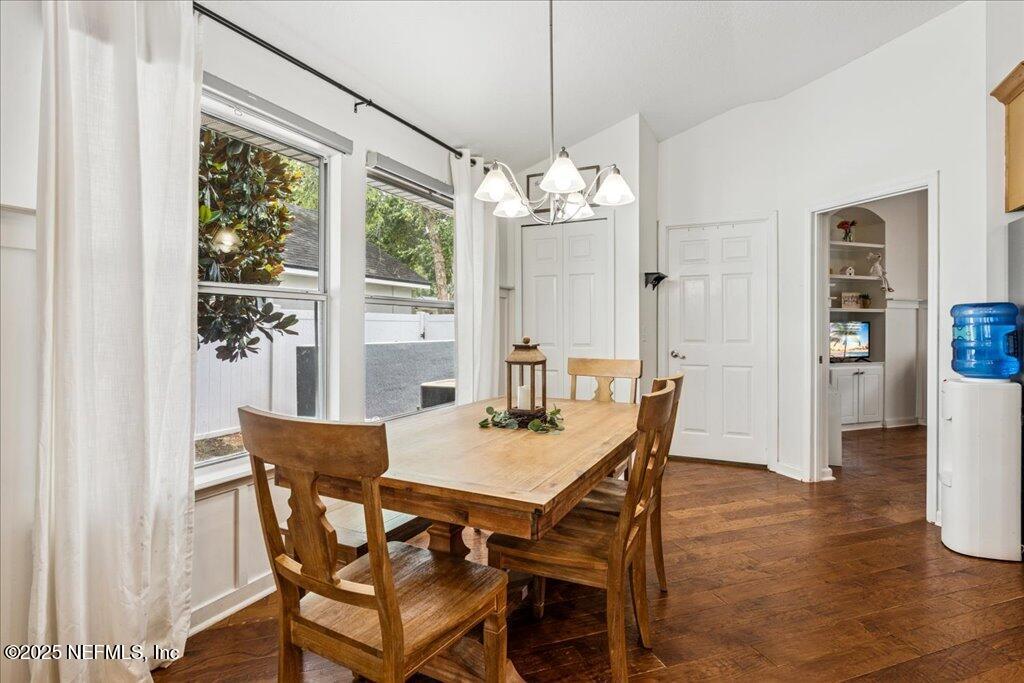 800 Marjories Way St. Augustine, FL 32092 - Photo 10 of 38 a view of a dining room with furniture window and outside view