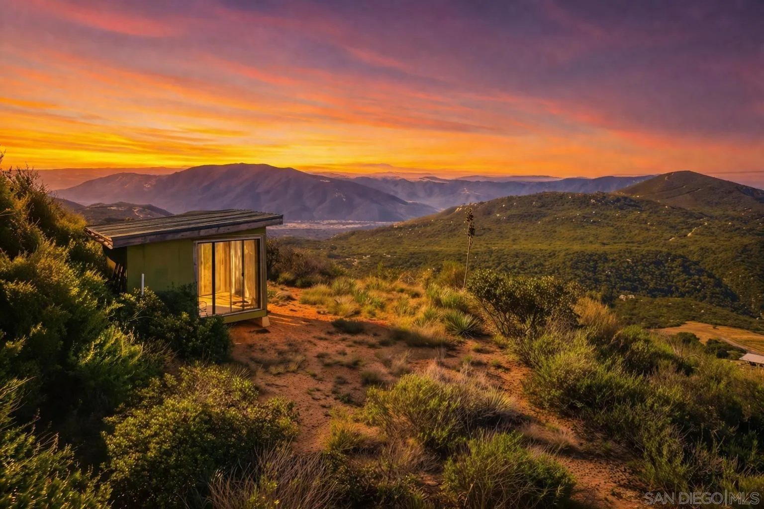 0 Sunset Peak, Unit 7 Pala, CA 92059 - Photo 4 of 22 a view of a house with a mountain
