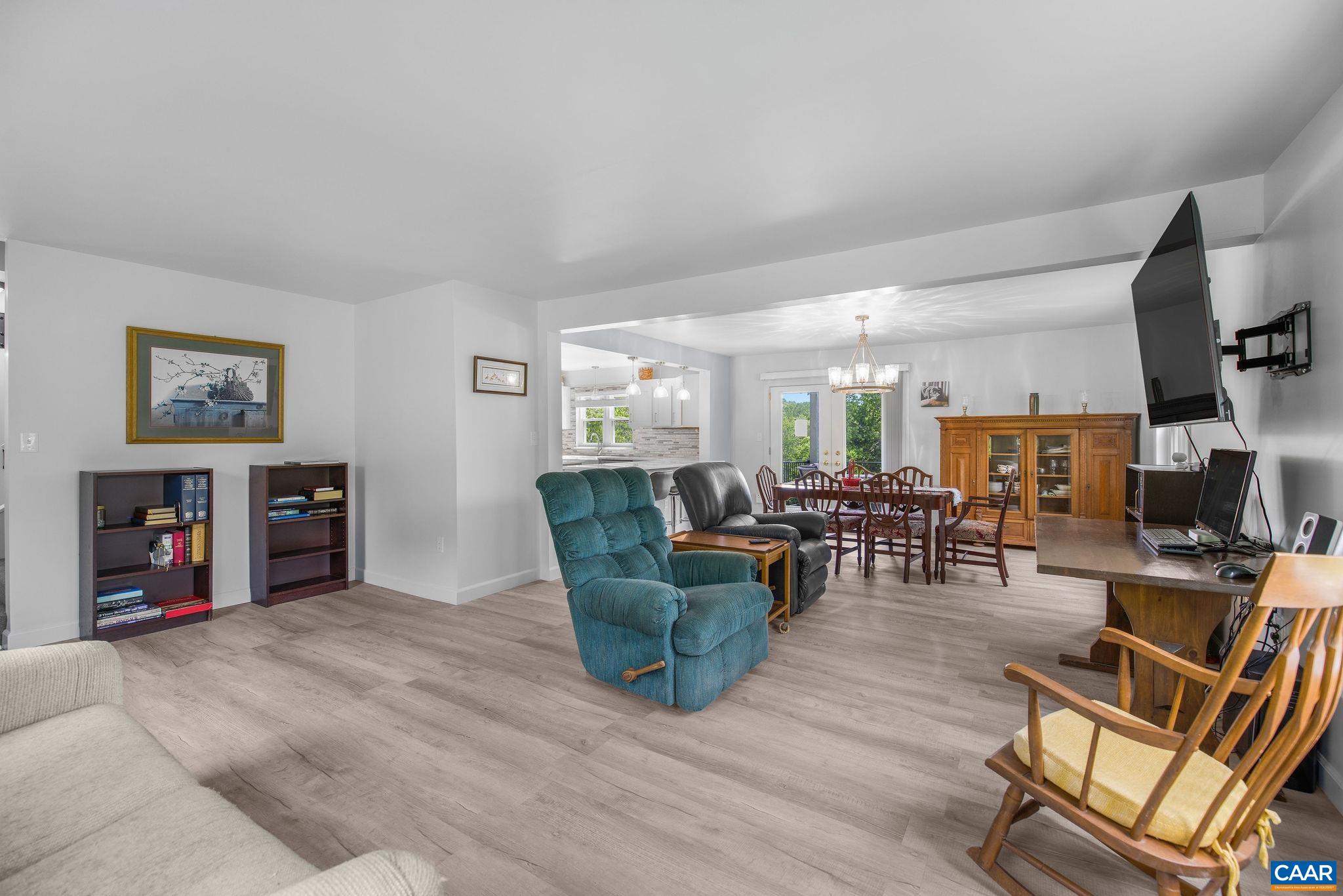 1701 Harrington Road Gordonsville, VA 22942 - Photo 10 of 28 a living room with furniture and a flat screen tv