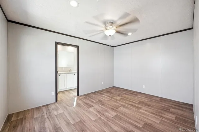 wooden floor in an empty room