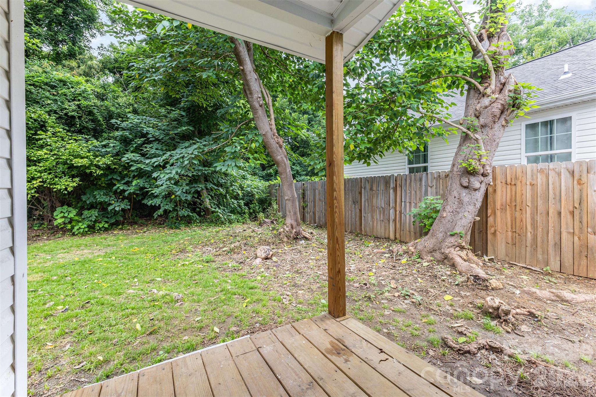 664 Simpson Street Rock Hill, SC 29730 - Photo 19 of 23 a view of a backyard with a tree