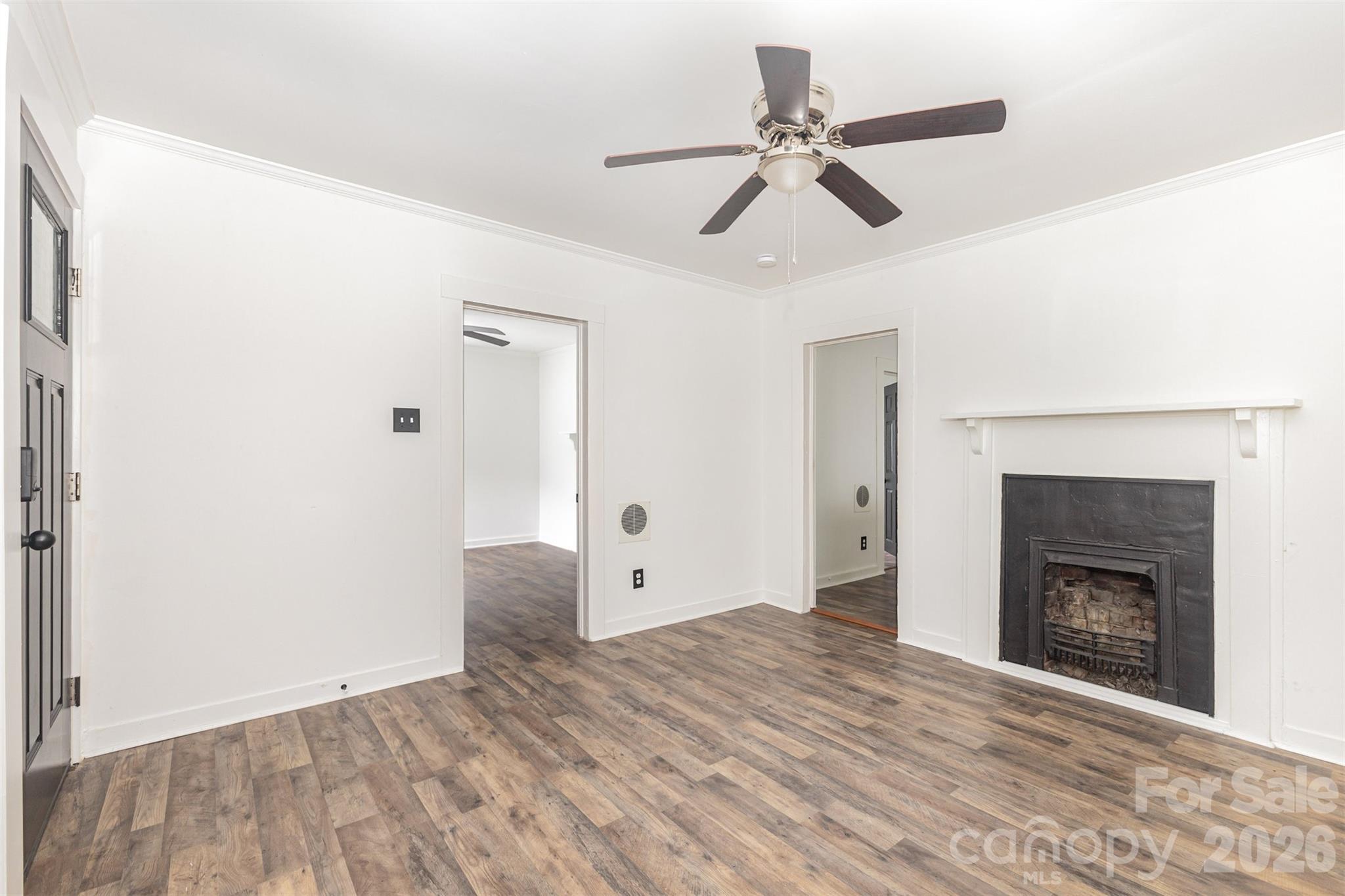664 Simpson Street Rock Hill, SC 29730 - Photo 2 of 23 a view of empty room with a fireplace