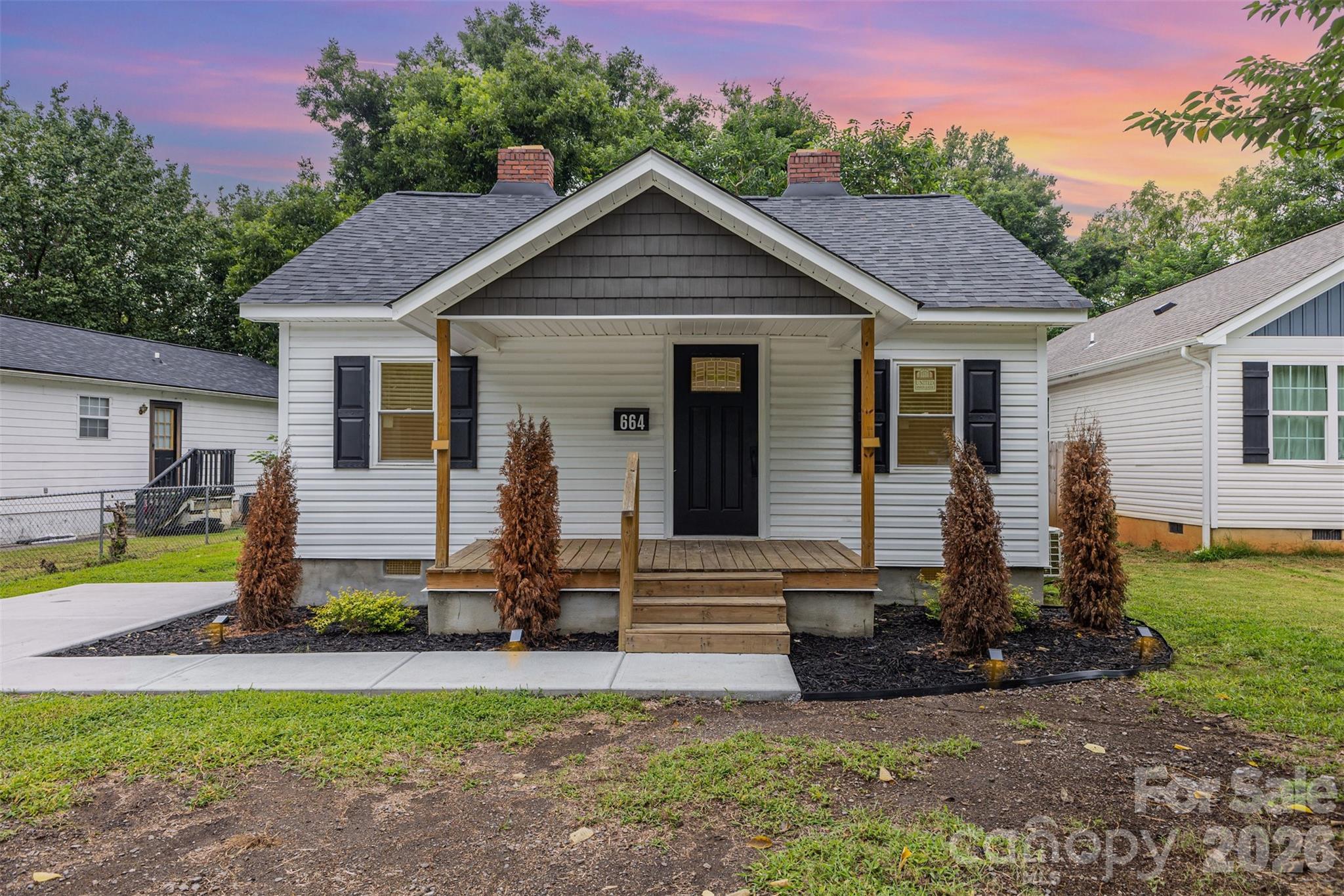664 Simpson Street Rock Hill, SC 29730 - Photo 23 of 23 a front view of a house with garden