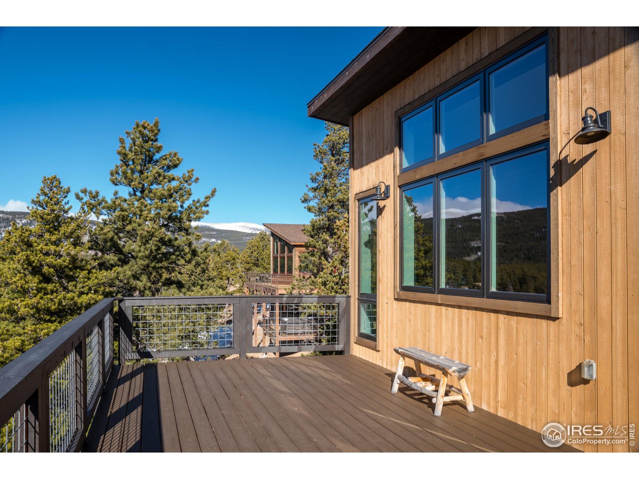 21 Ridge View Road Nederland, CO 80466 - Photo 14 of 40 Deck view to north