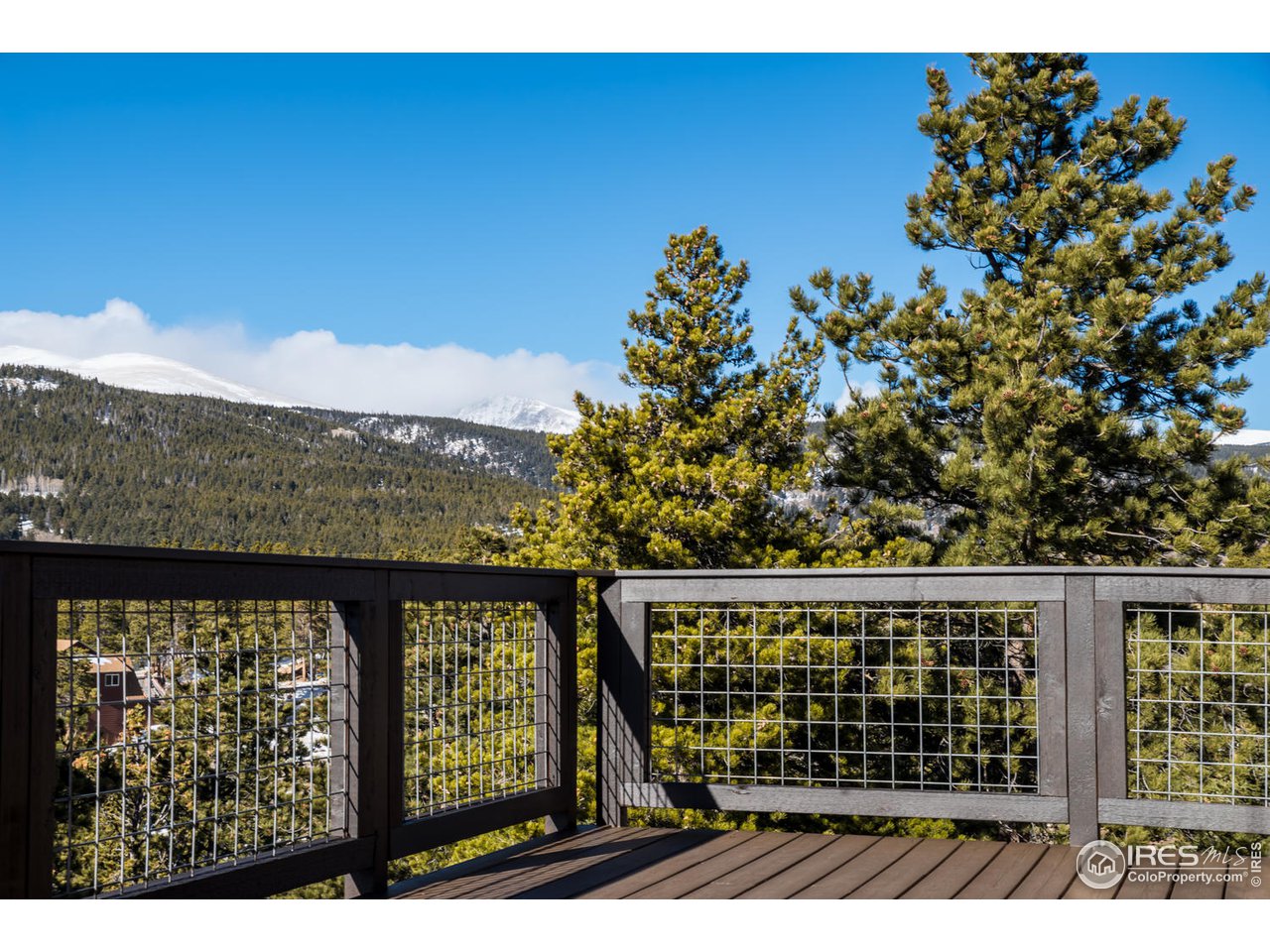 21 Ridge View Road Nederland, CO 80466 - Photo 15 of 40 Deck with views
