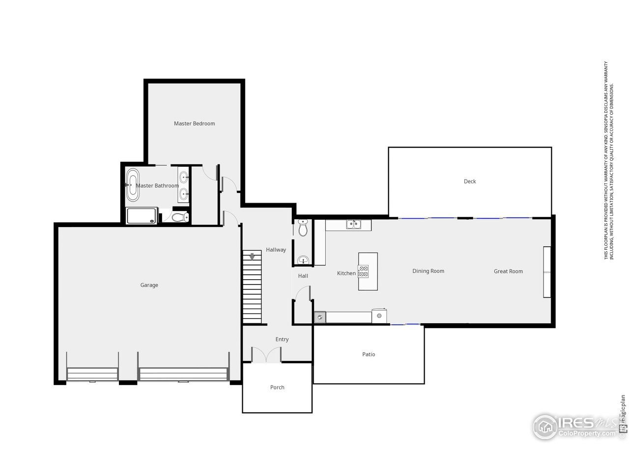 21 Ridge View Road Nederland, CO 80466 - Photo 39 of 40 Main level floor plan